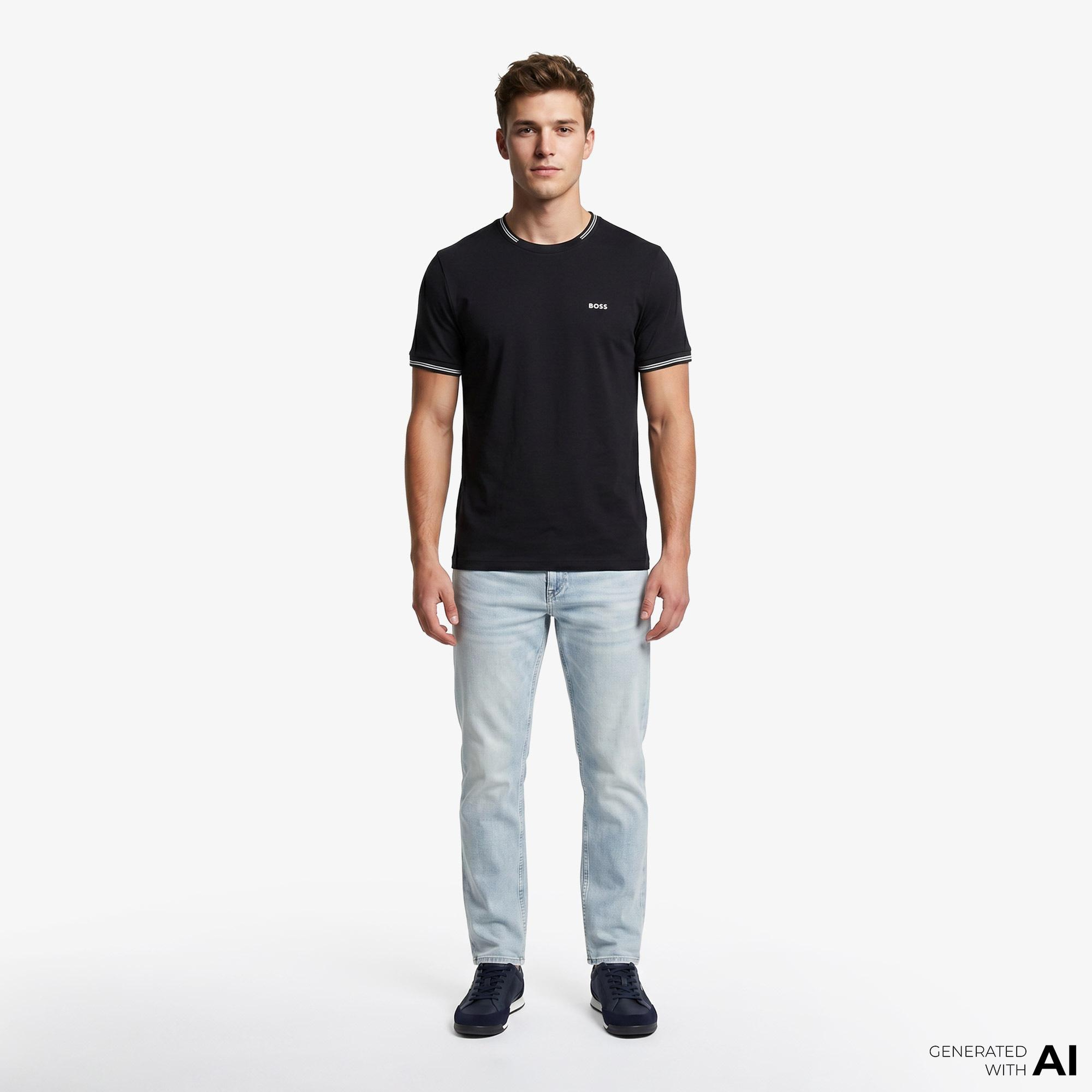 Boss Taul Erkek Lacivert T-Shirt