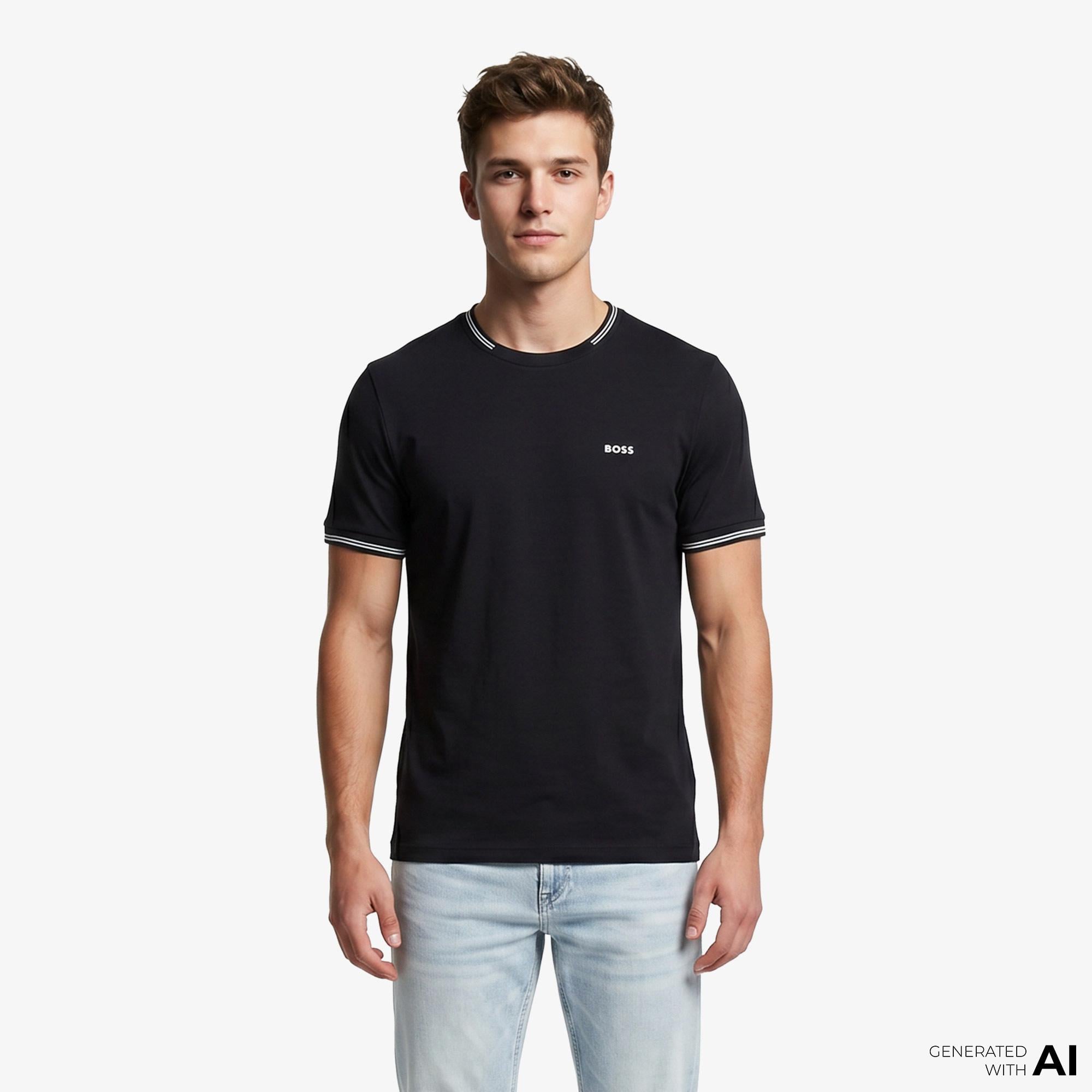 Boss Taul Erkek Lacivert T-Shirt