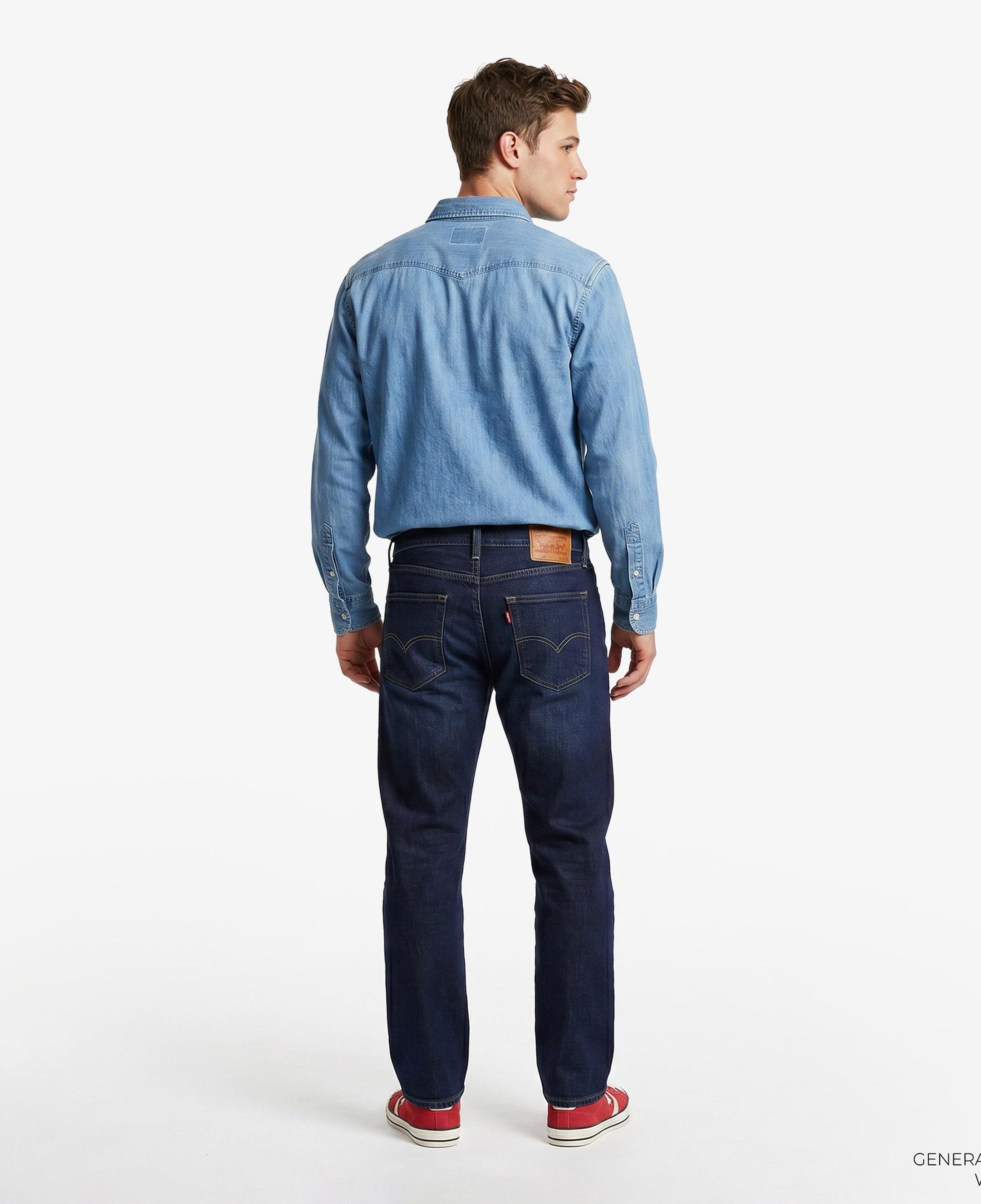 Levi's 502 Taper Free As A Bird Lacivert Erkek Jean