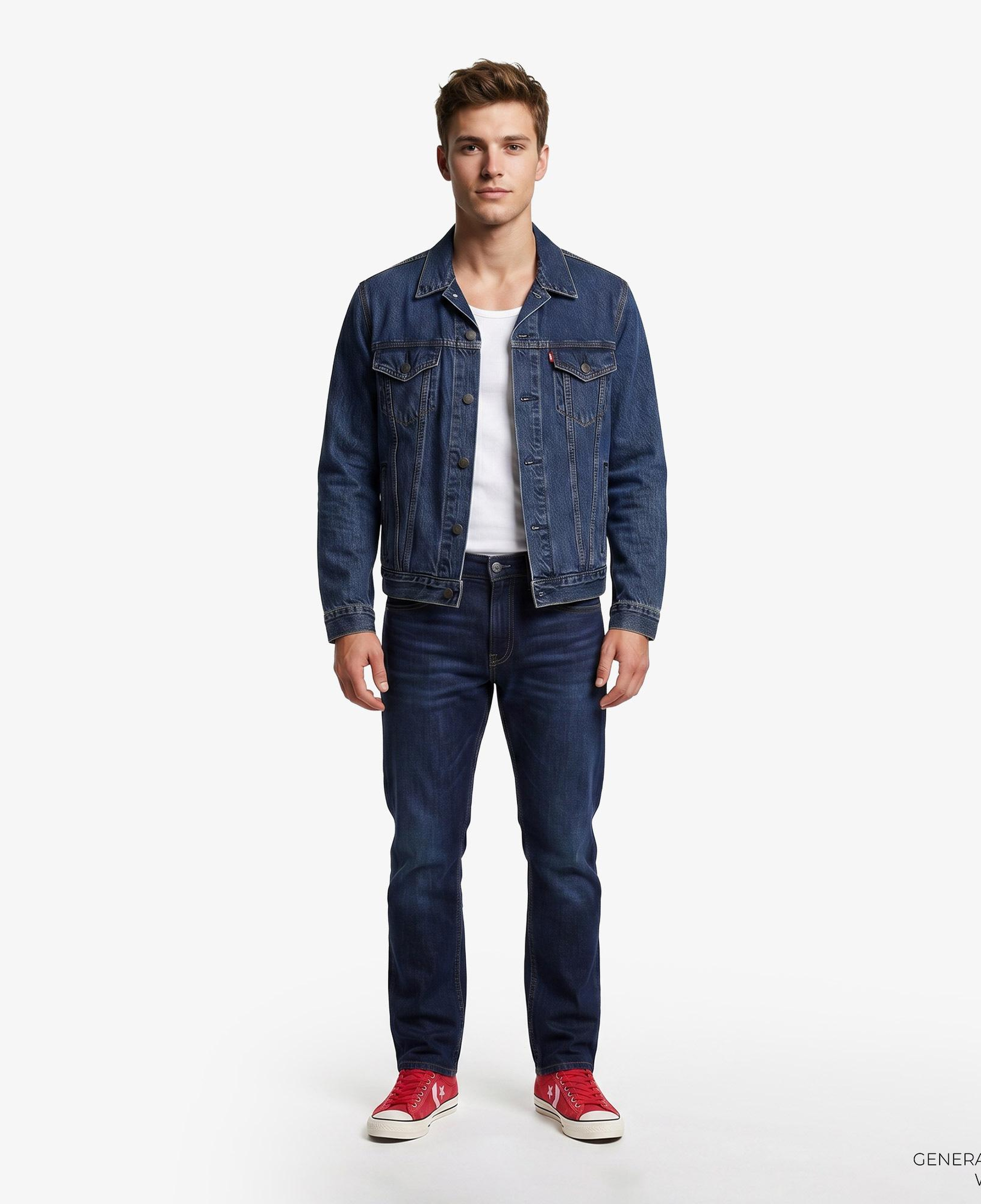 Levi's The Trucker Million Dollar Lacivert Erkek Ceket