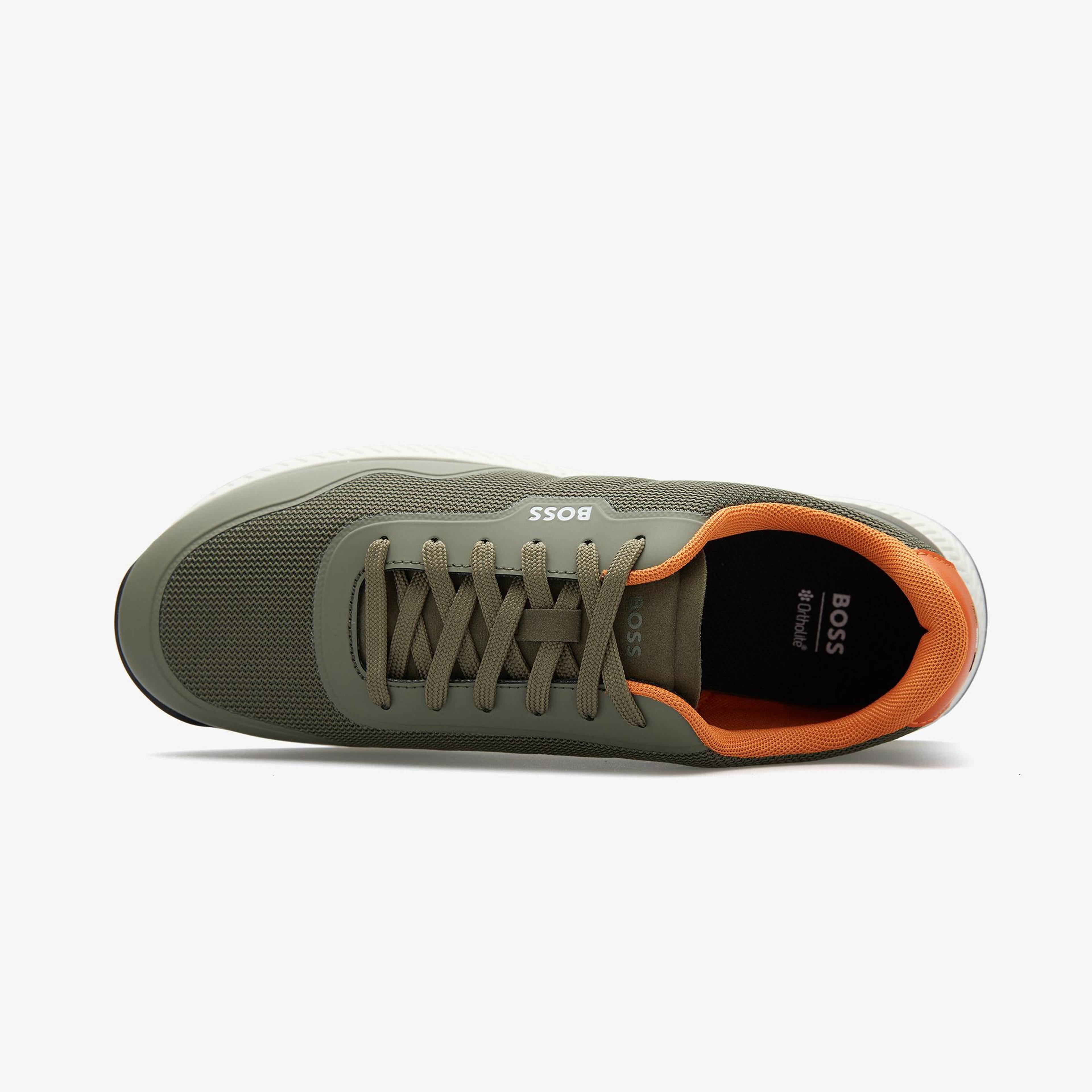 Boss Titanium Erkek Yeşil Sneaker