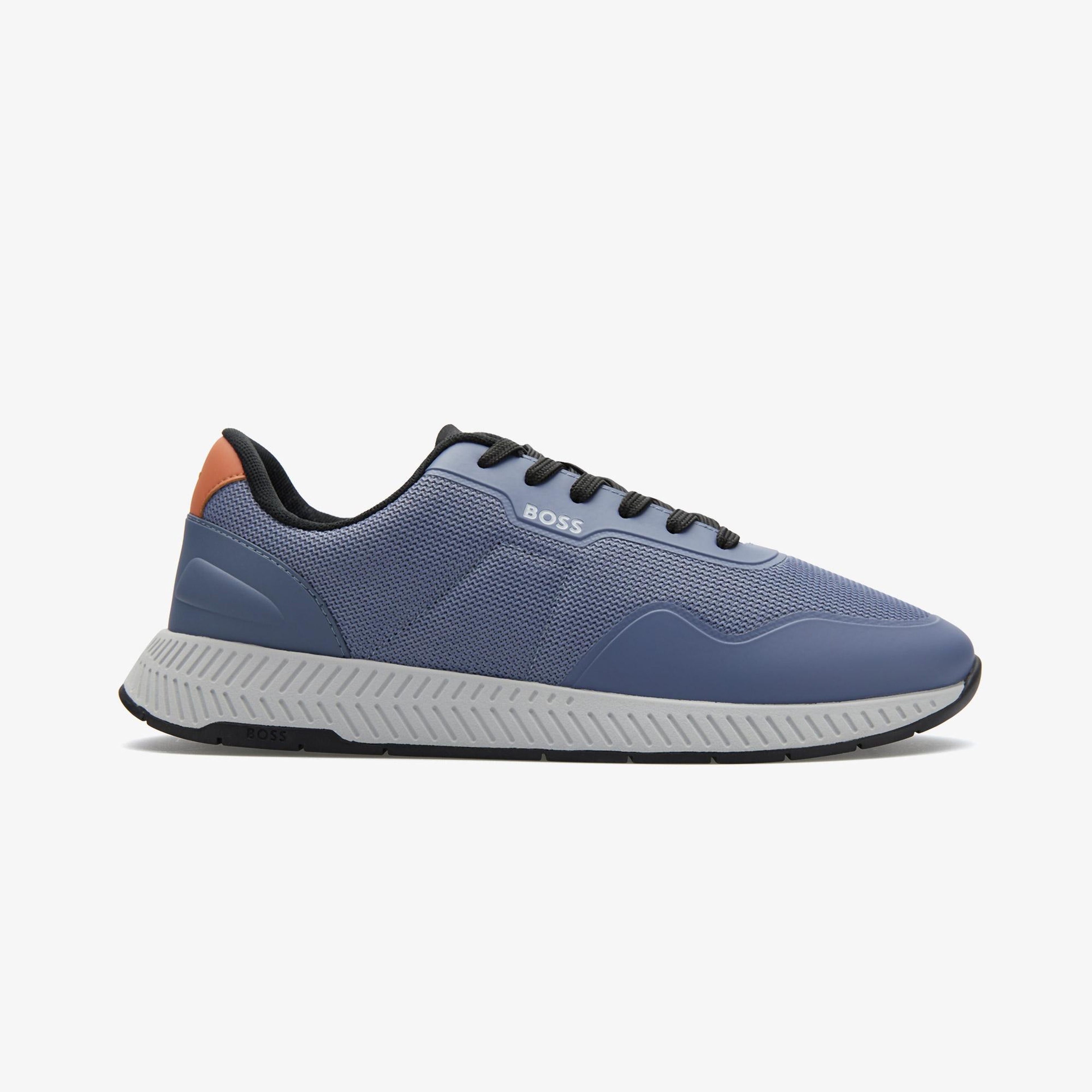 Boss Titanium Erkek Mavi Sneaker