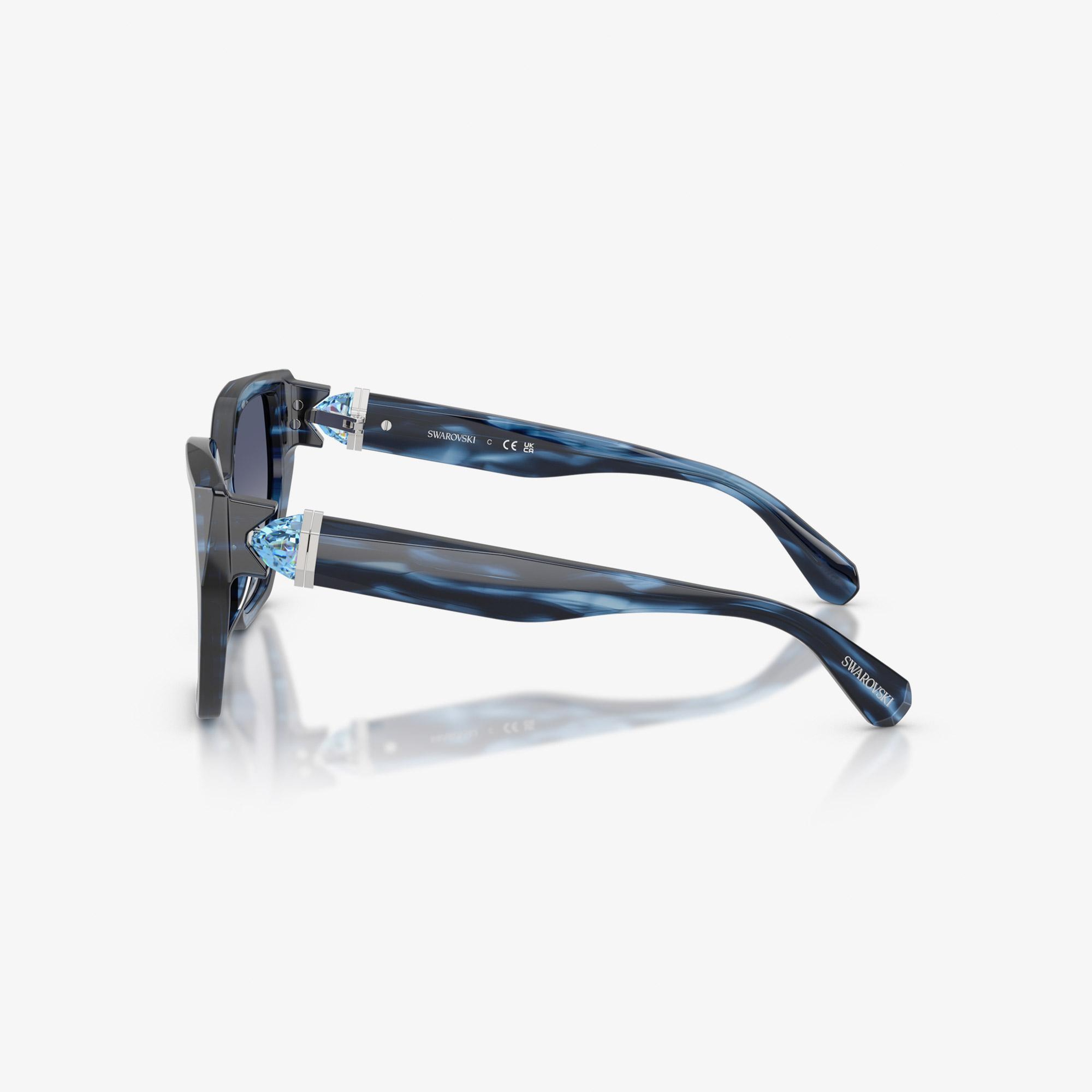 Swarovski Acetate Kadın Mavi Güneş Gözlüğü
