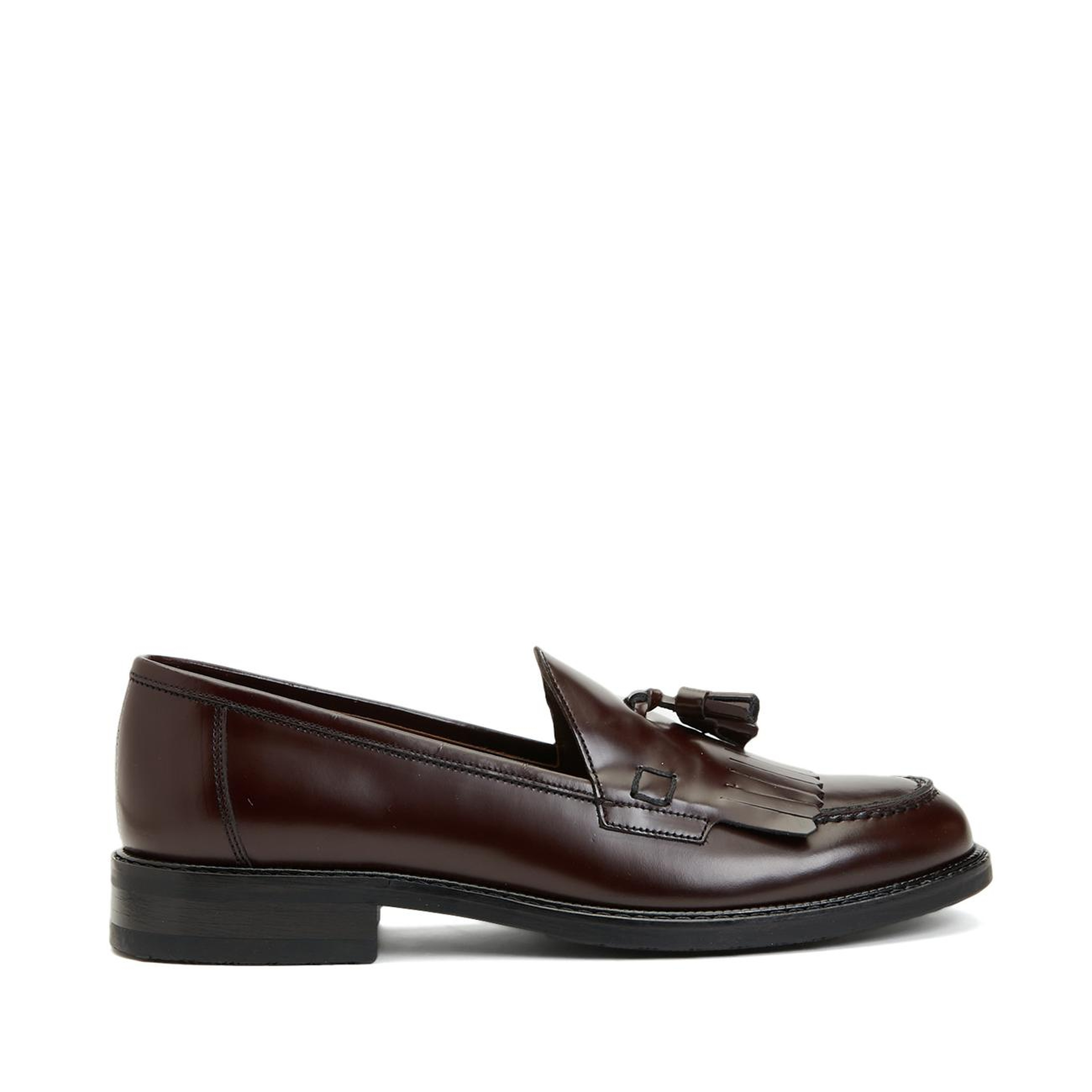 George Hogg Icons Kadın Bordo Loafer