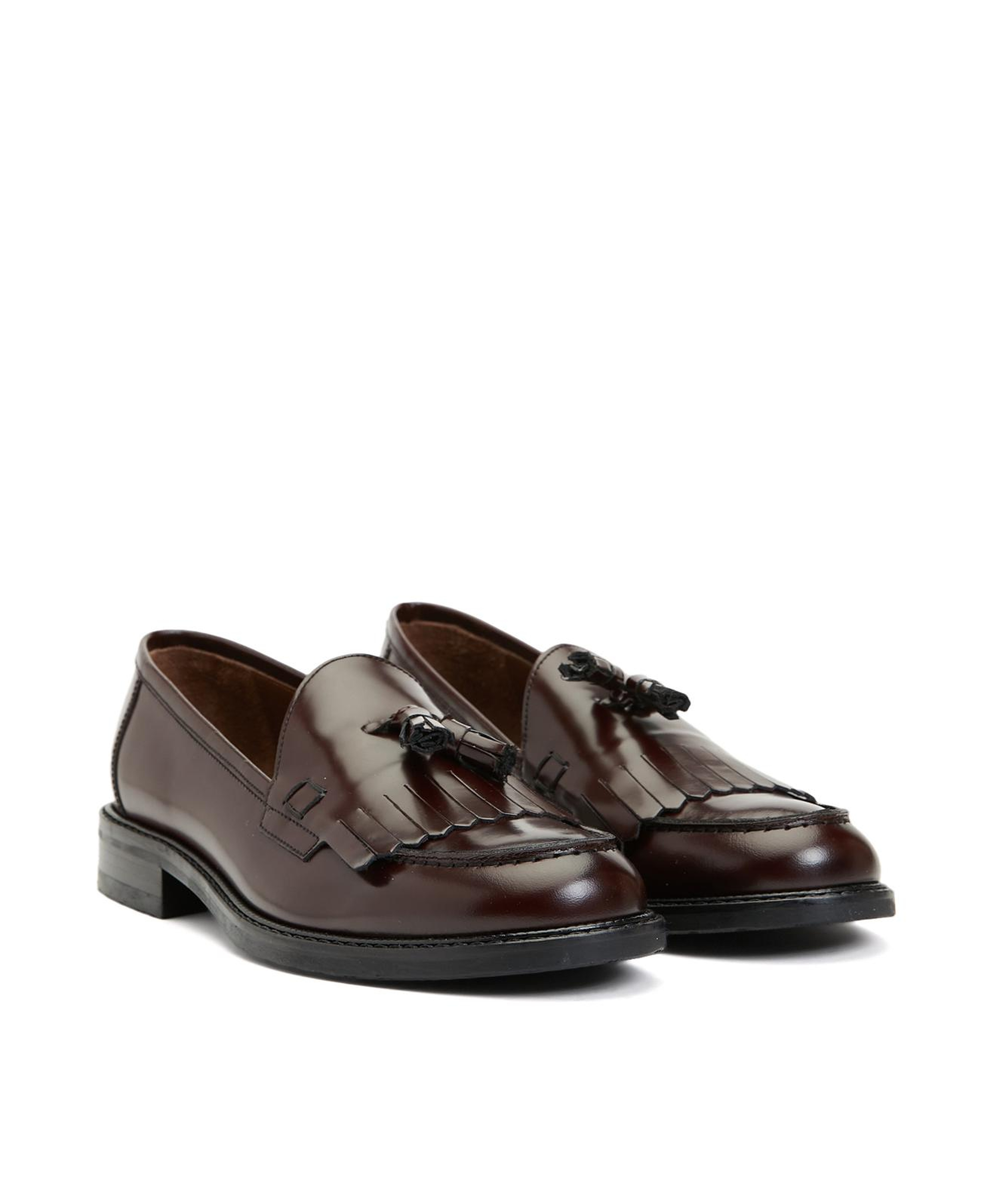George Hogg Icons Kadın Bordo Loafer