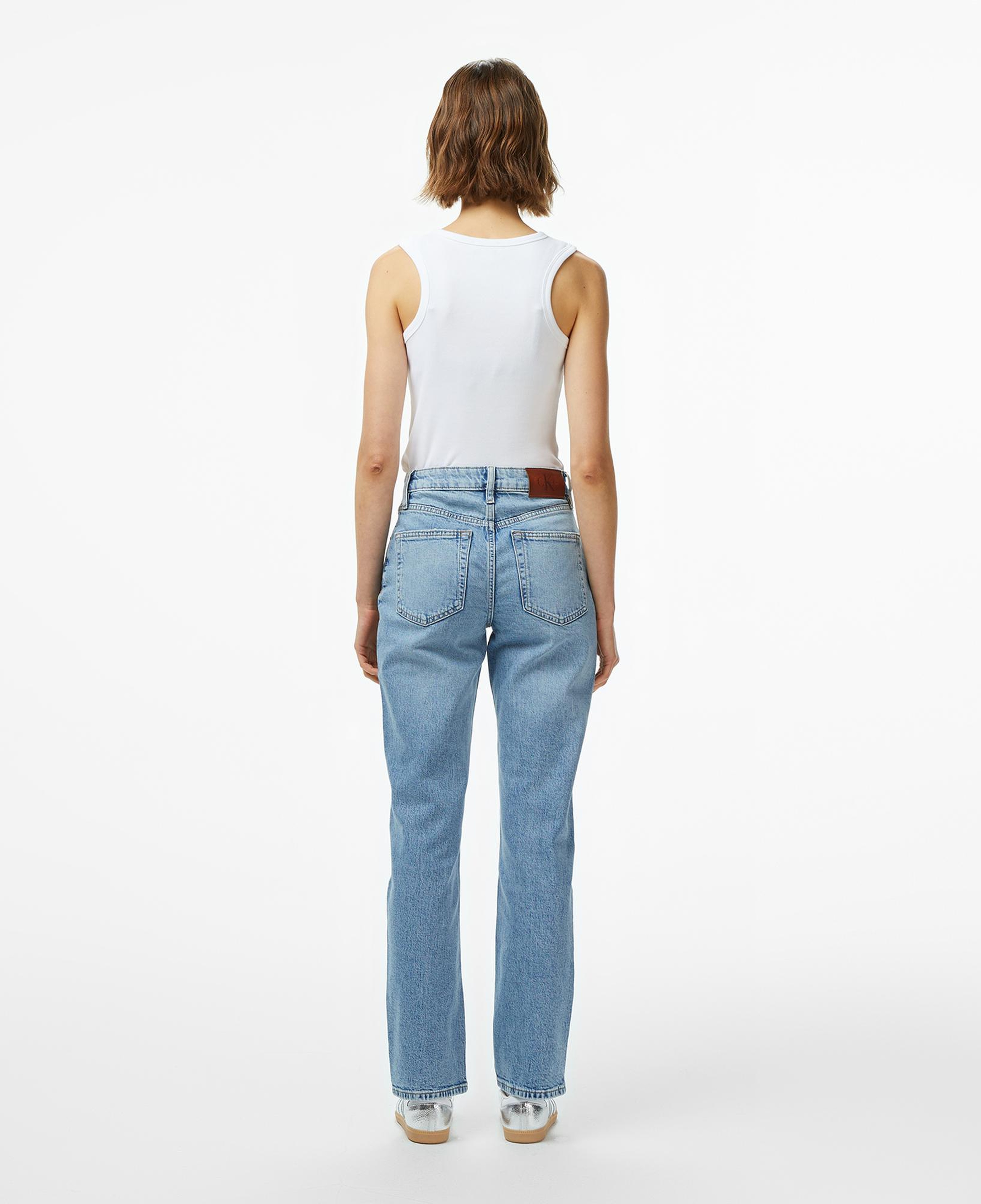 Calvin Klein Kadın Mavi Jean