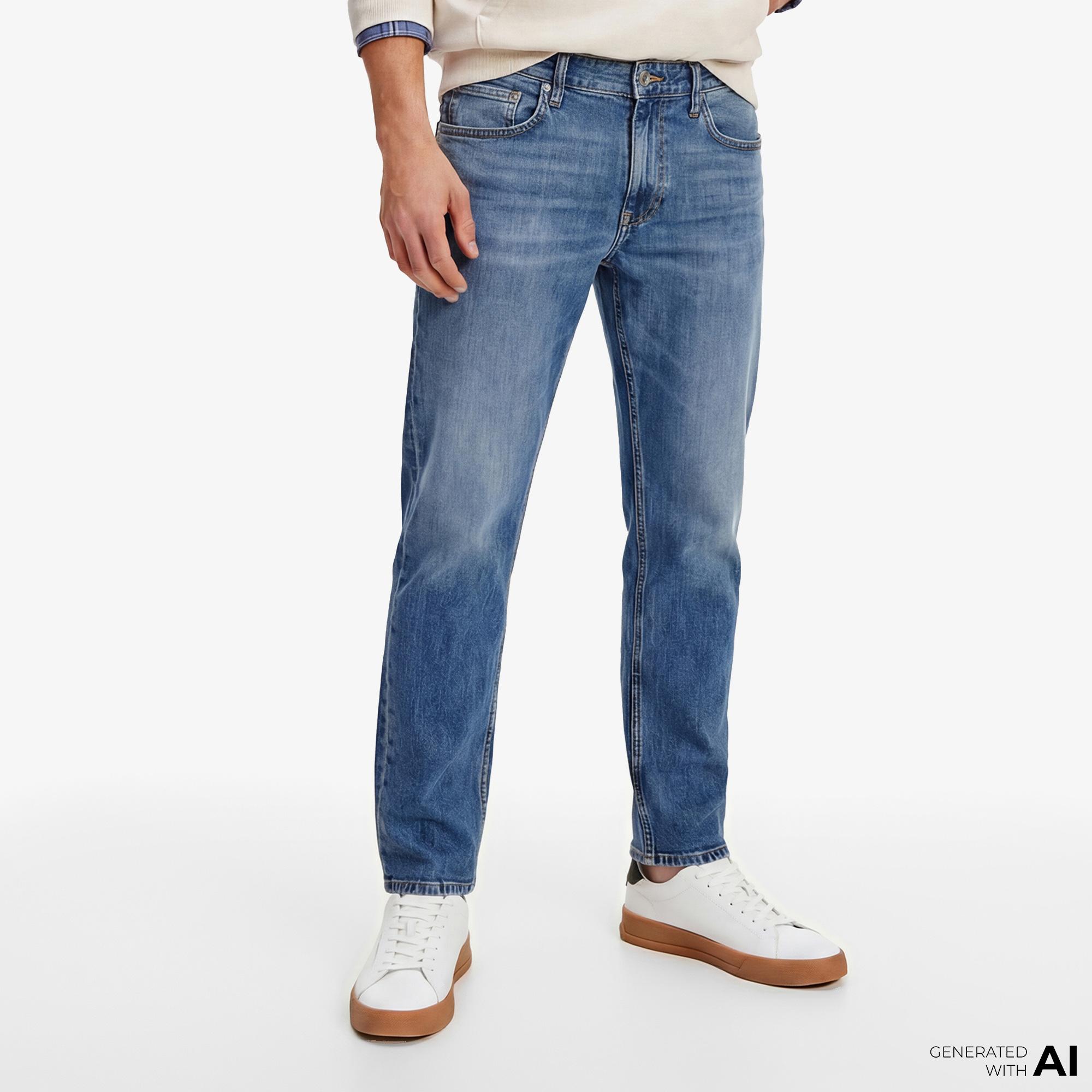 Tommy Hilfiger Core Assortment Erkek Mavi Jean