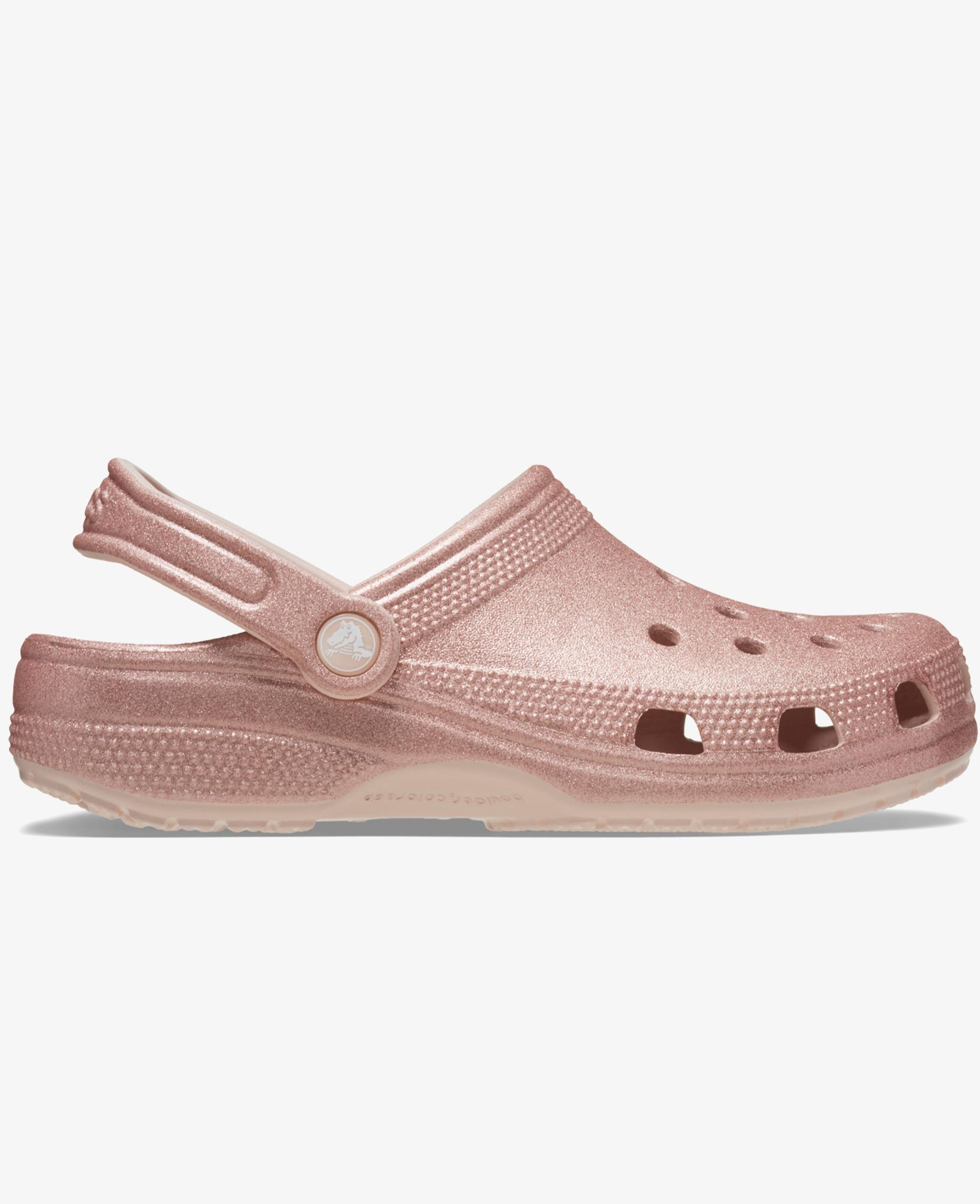 Crocs Classic Glitter Clog Unisex Pembe Terlik