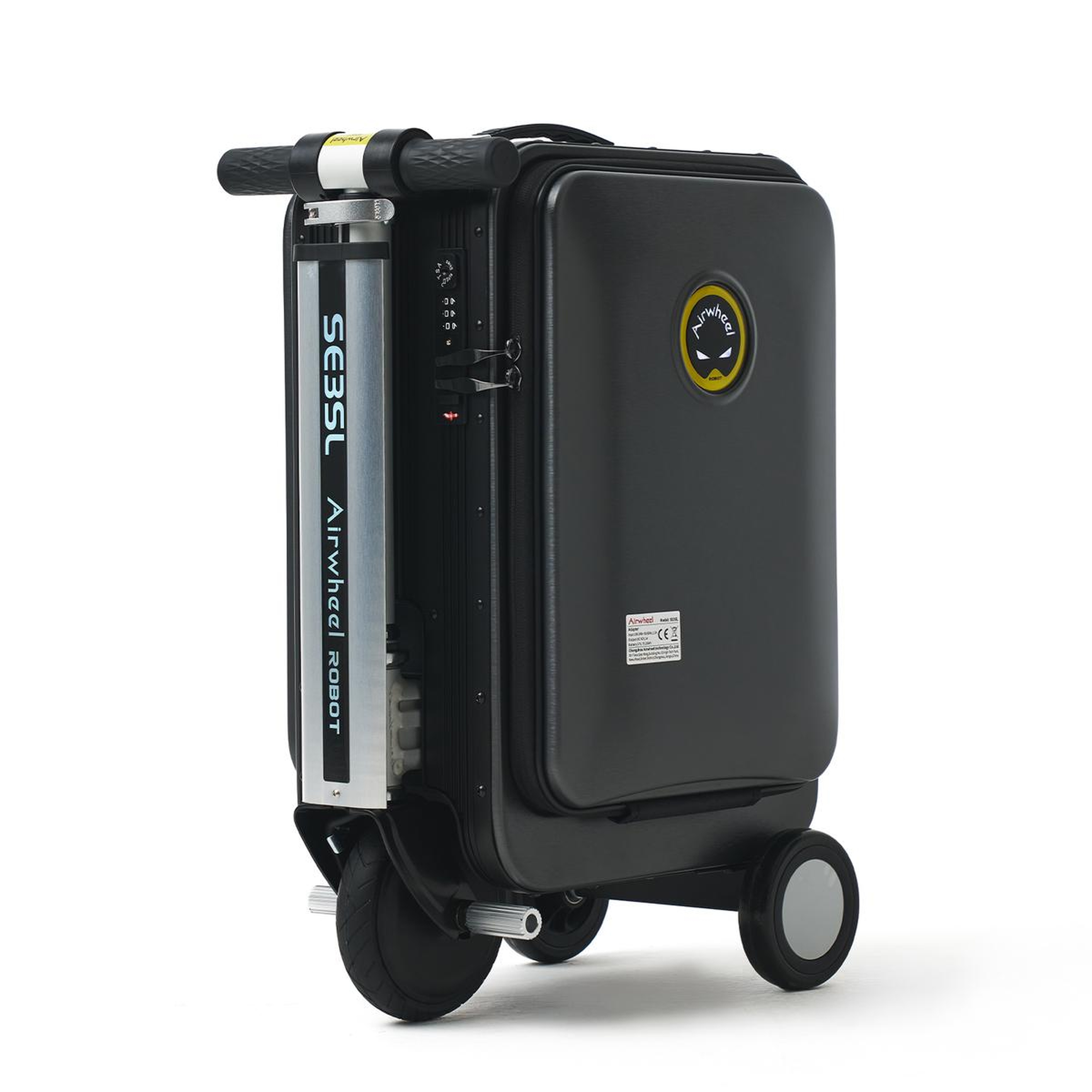 SE3SL Elektrikli Binilebilir Scooter Valiz - Siyah