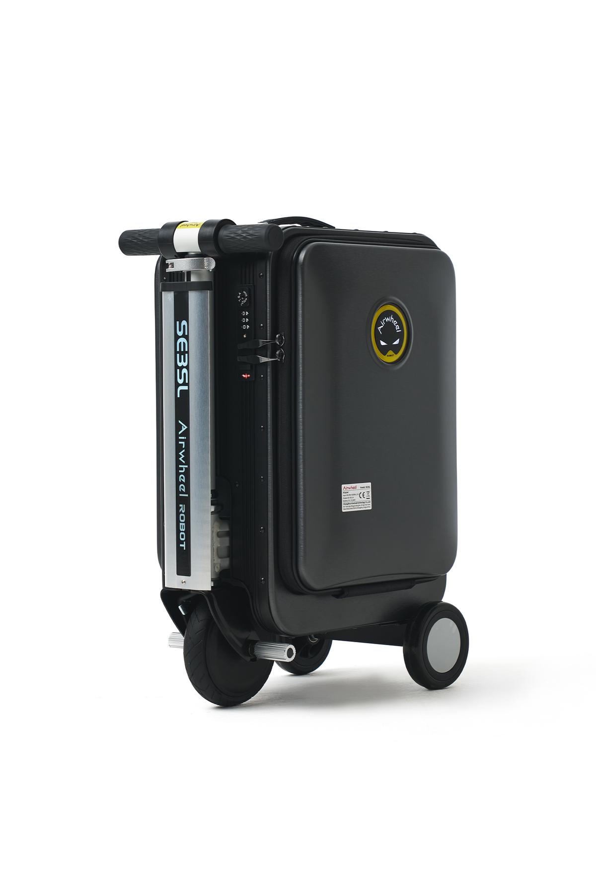 SE3SL Elektrikli Binilebilir Scooter Valiz - Siyah