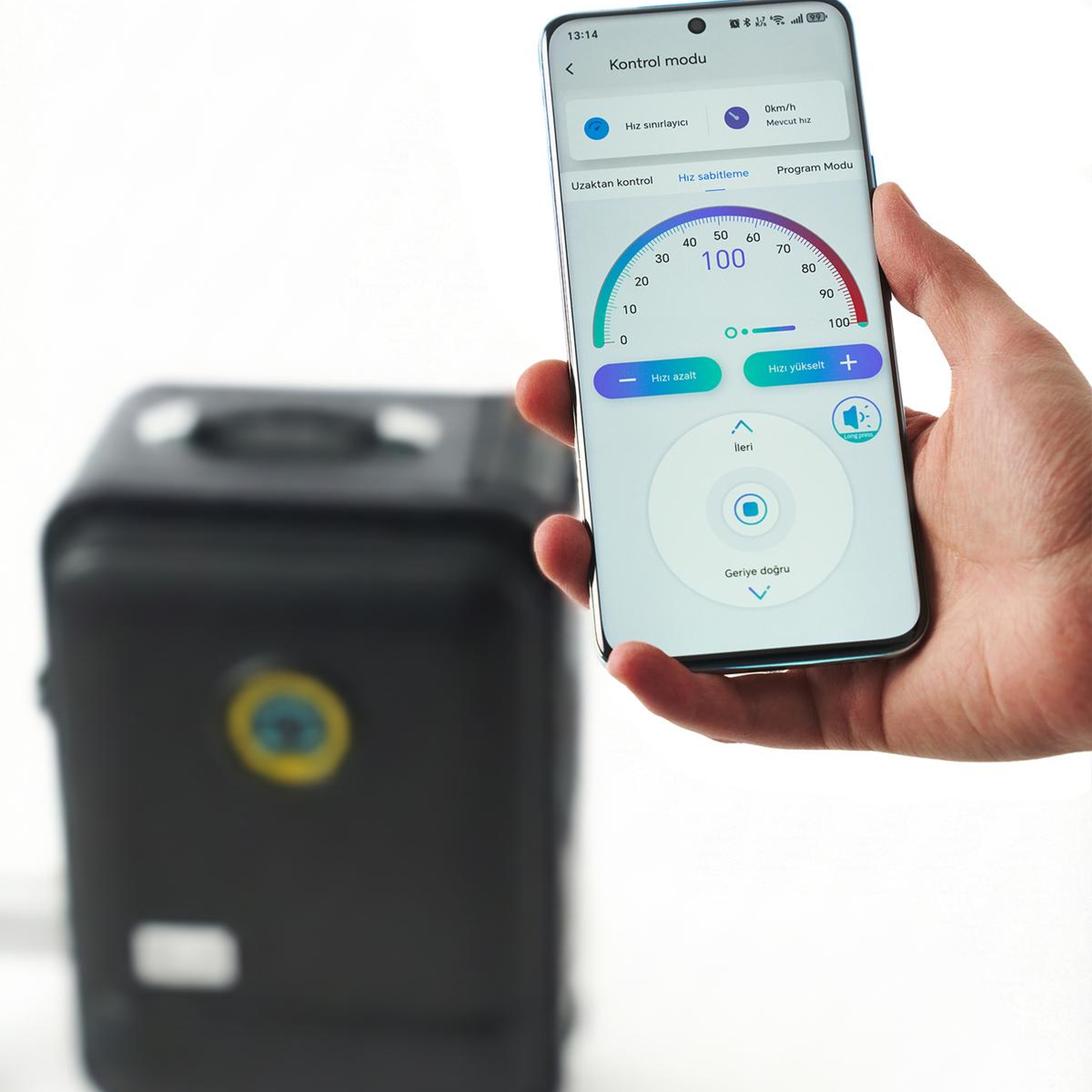 SE3SL Elektrikli Binilebilir Scooter Valiz - Siyah
