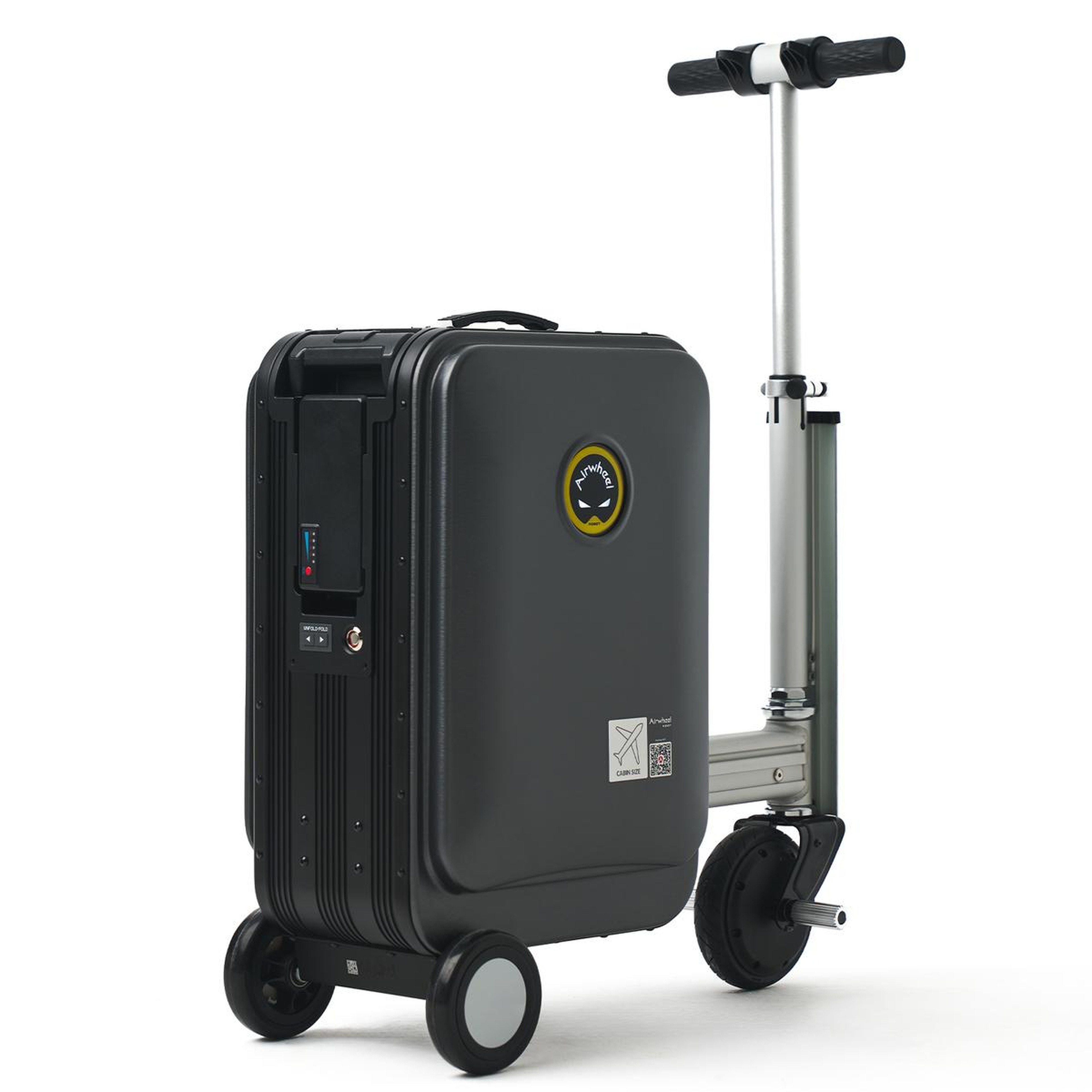 SE3SL Elektrikli Binilebilir Scooter Valiz - Siyah