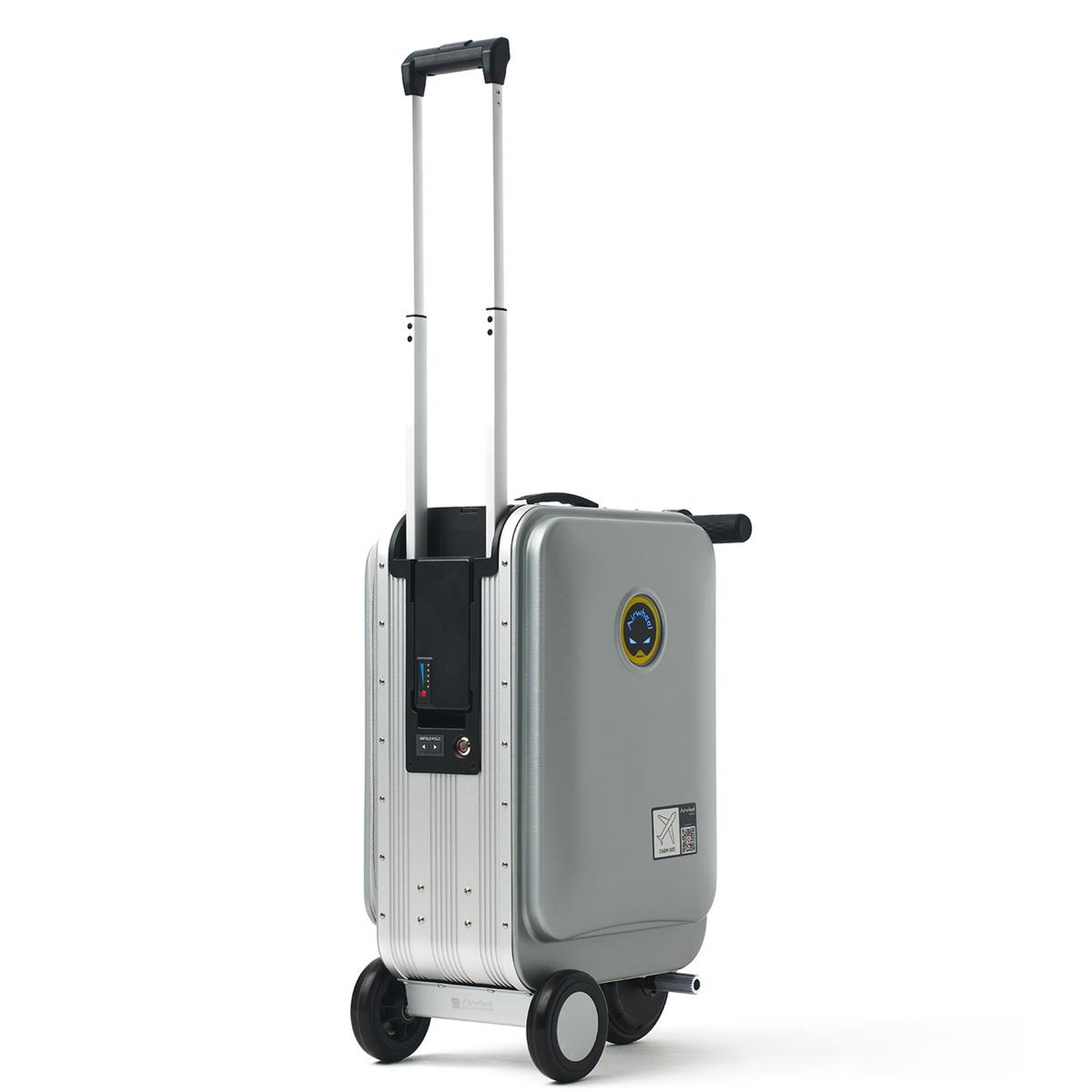 SE3SL Elektrikli Binilebilir Scooter Valiz - Gri