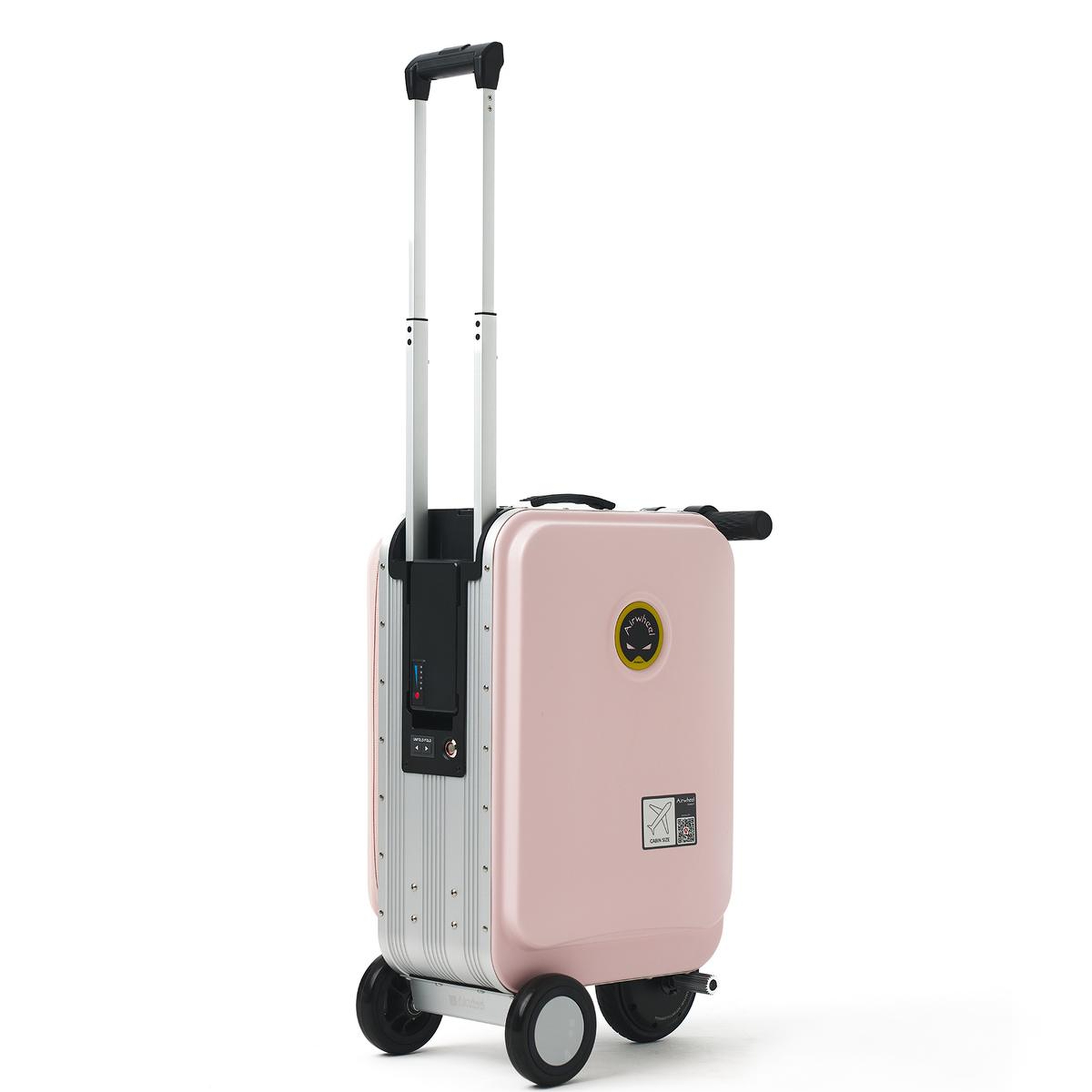 SE3SL Elektrikli Binilebilir Scooter Valiz - Pembe