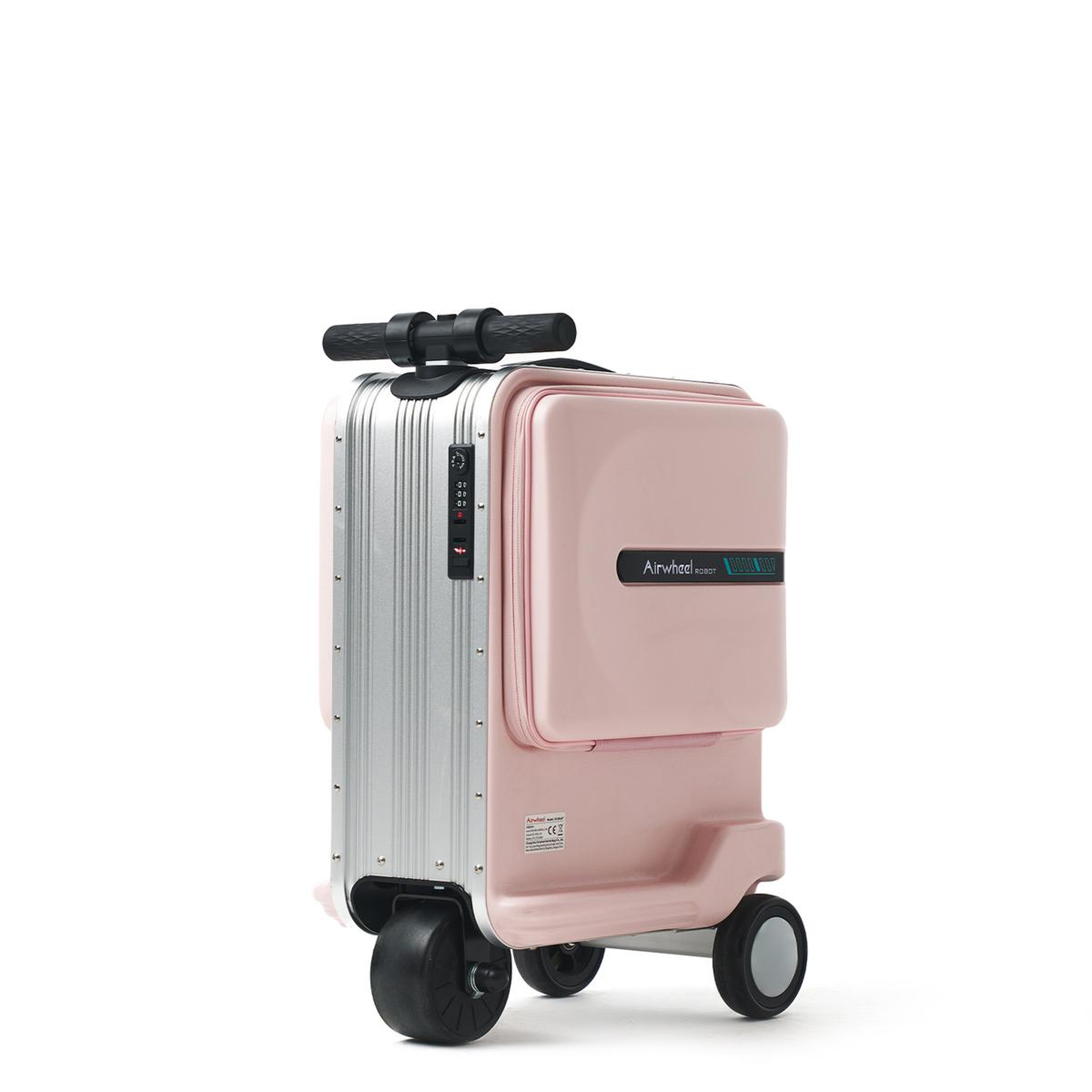 SE3miniT Elektrikli Binilebilir Scooter Valiz - Pembe