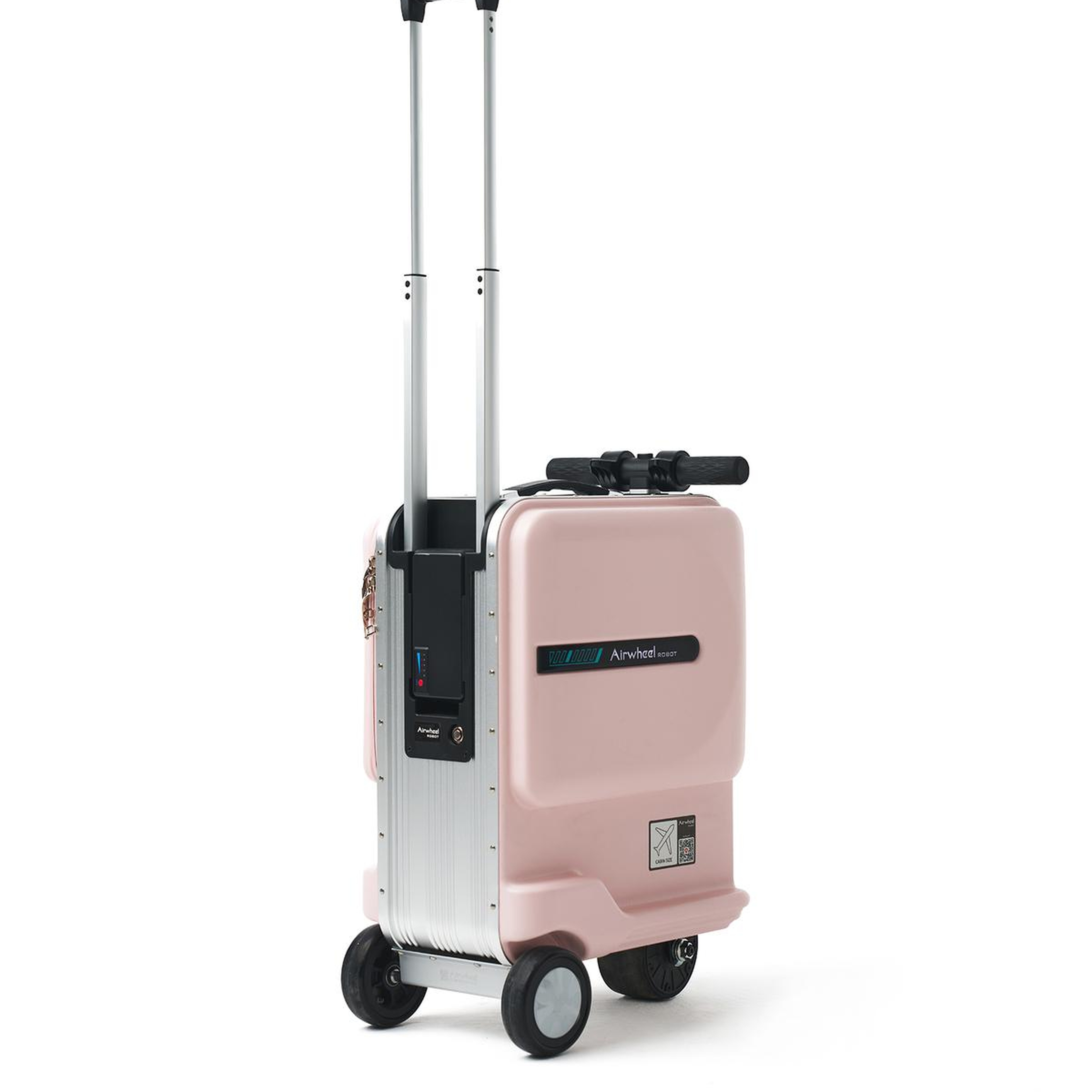 SE3miniT Elektrikli Binilebilir Scooter Valiz - Pembe