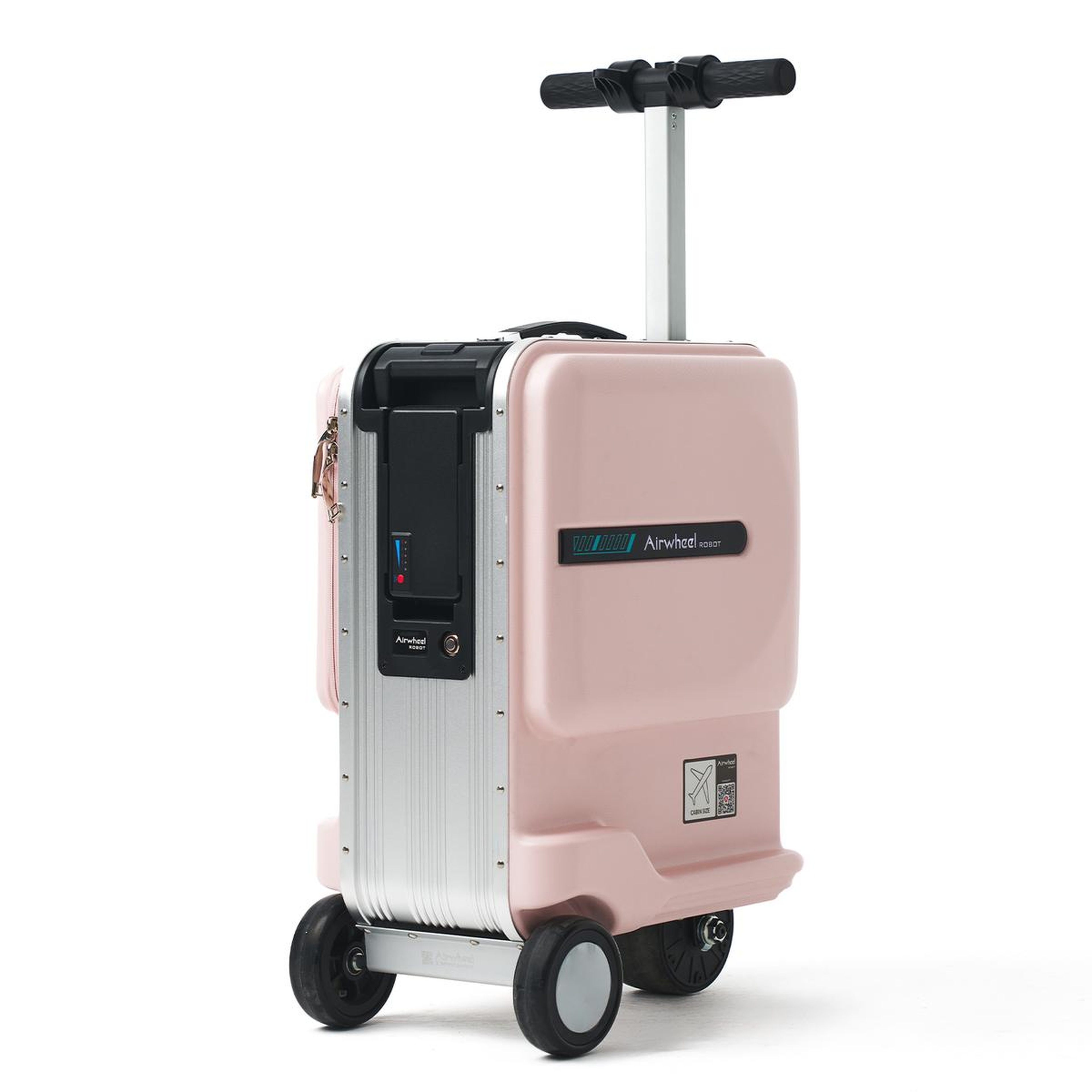 SE3miniT Elektrikli Binilebilir Scooter Valiz - Pembe