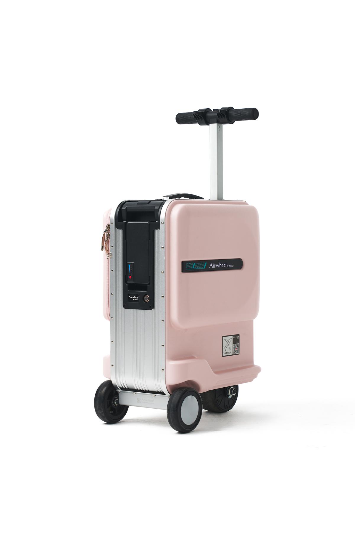SE3miniT Elektrikli Binilebilir Scooter Valiz - Pembe