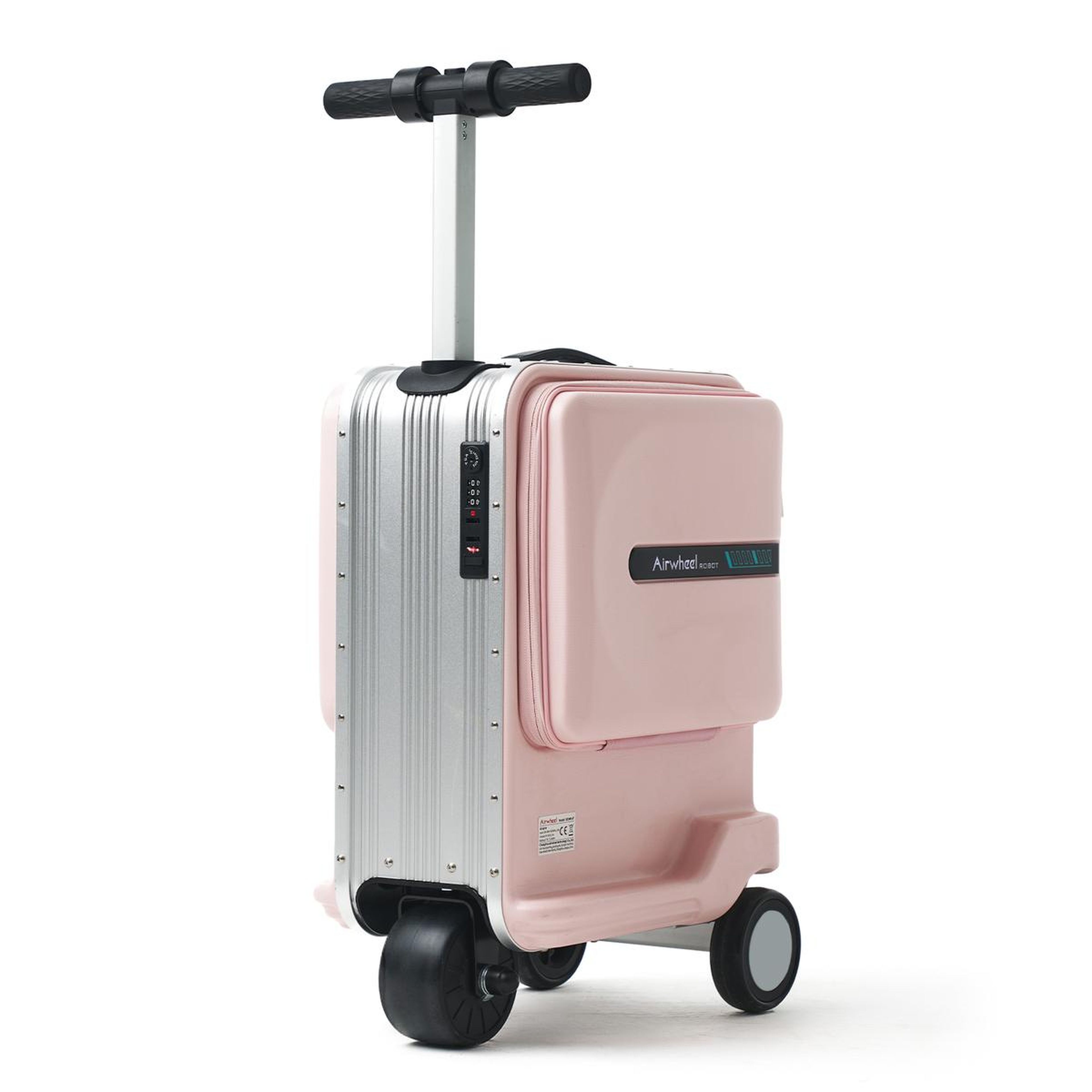 SE3miniT Elektrikli Binilebilir Scooter Valiz - Pembe