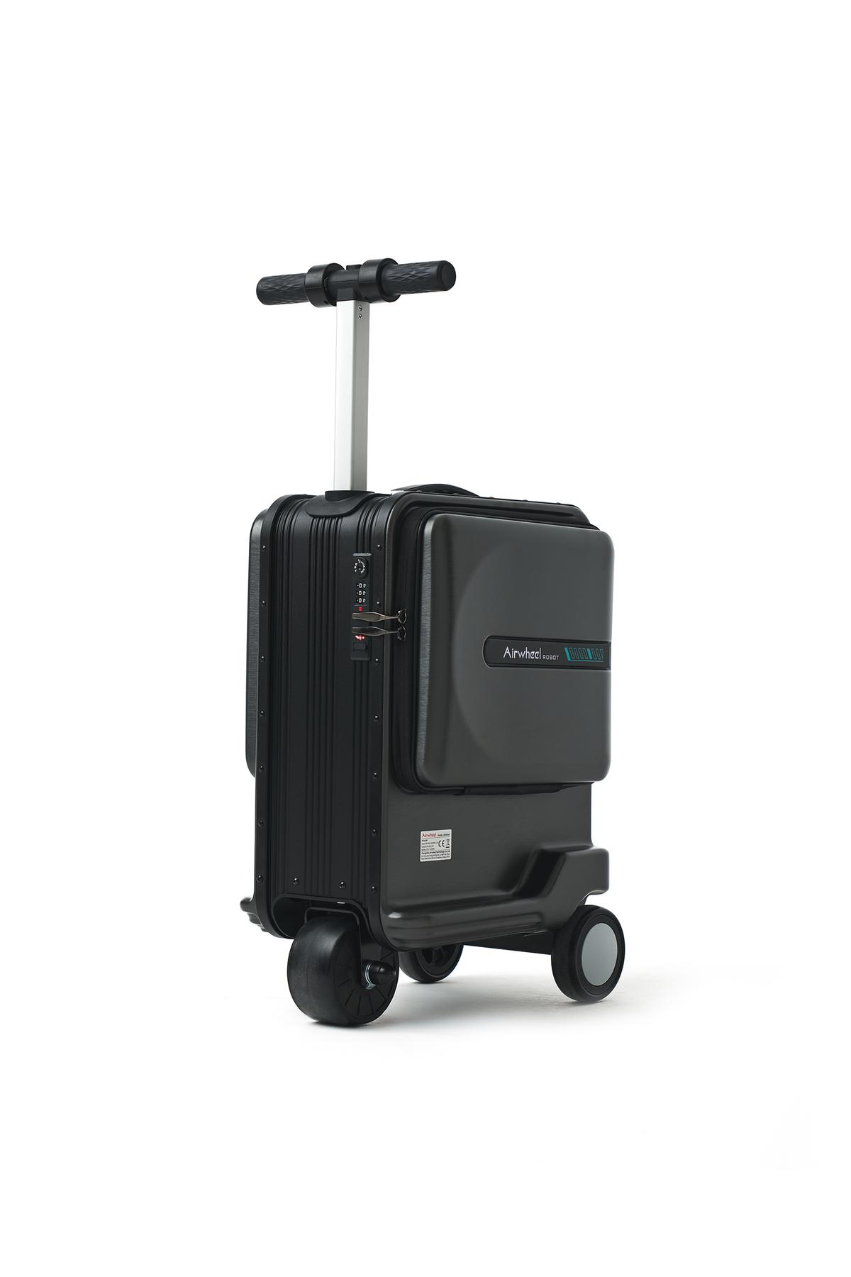 SE3miniT Elektrikli Binilebilir Scooter Valiz - Siyah