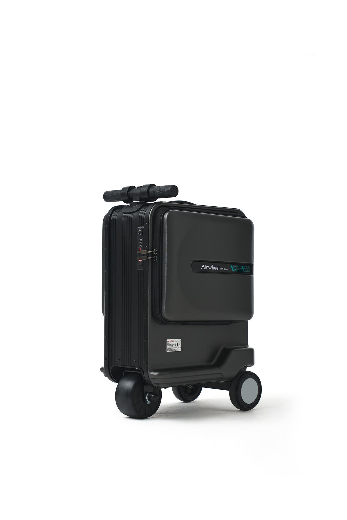SE3miniT Elektrikli Binilebilir Scooter Valiz - Siyah