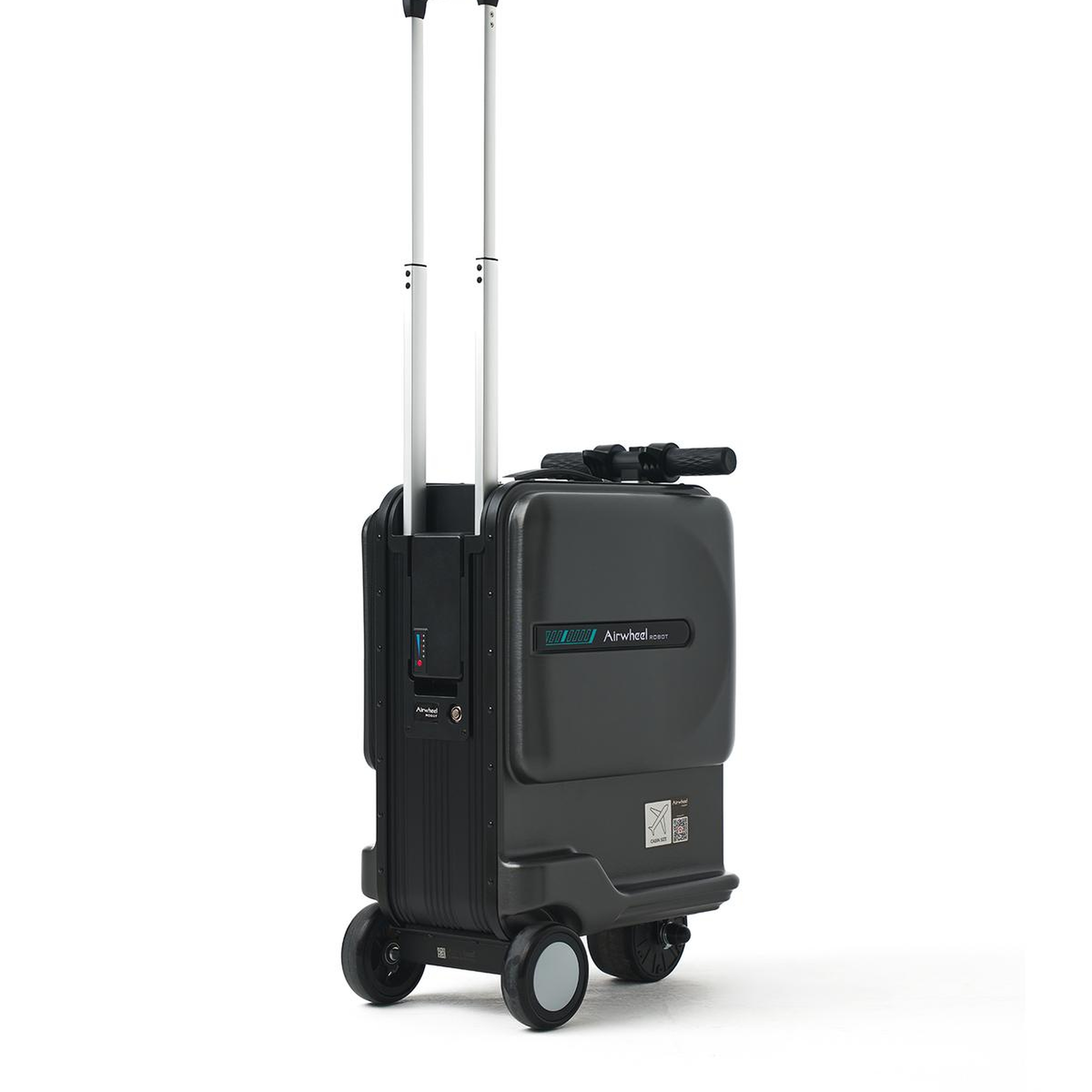 SE3miniT Elektrikli Binilebilir Scooter Valiz - Siyah