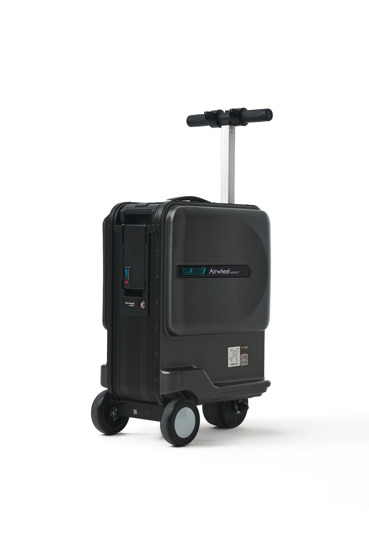 SE3miniT Elektrikli Binilebilir Scooter Valiz - Siyah