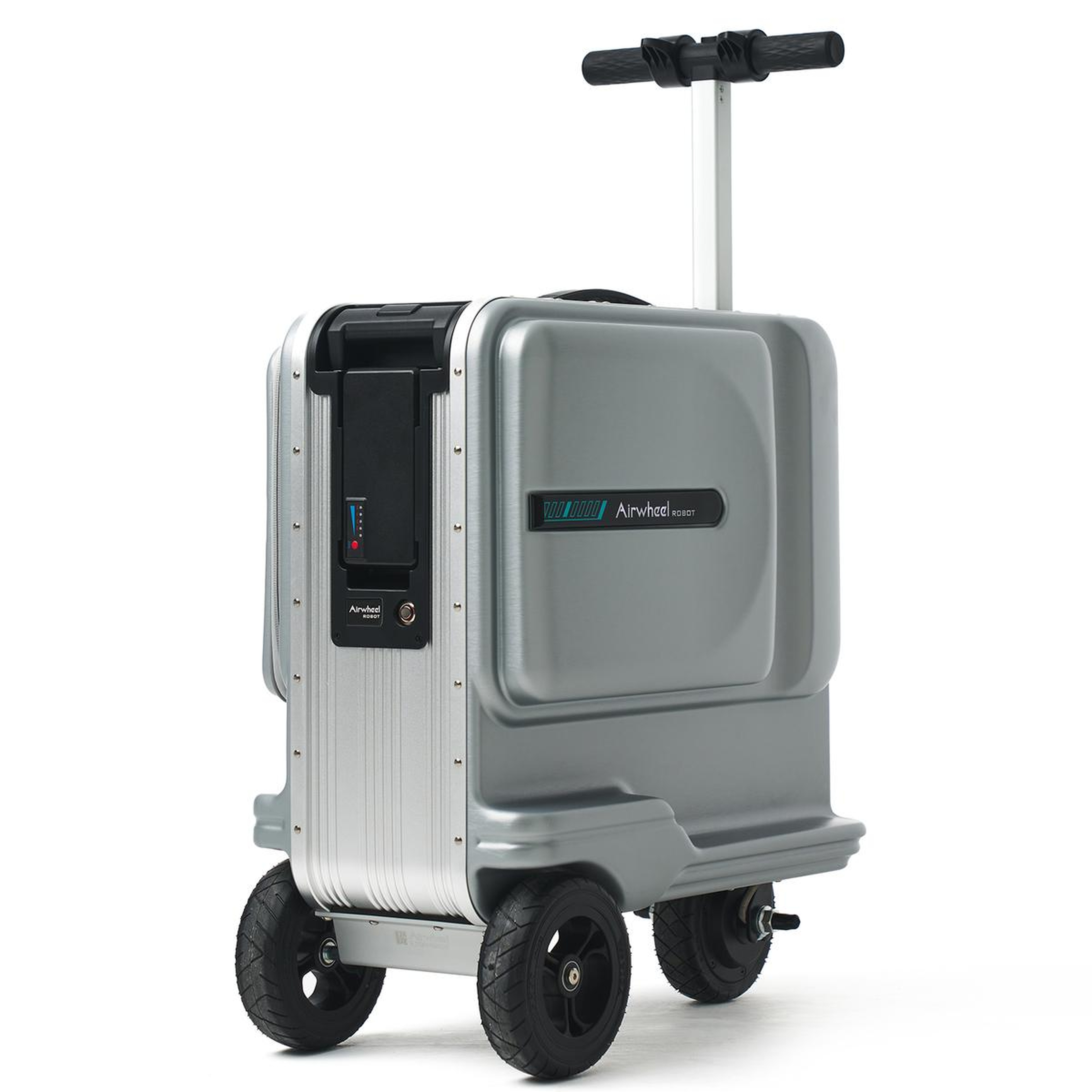SE3T Elektrikli Binilebilir Scooter Valiz - Gri