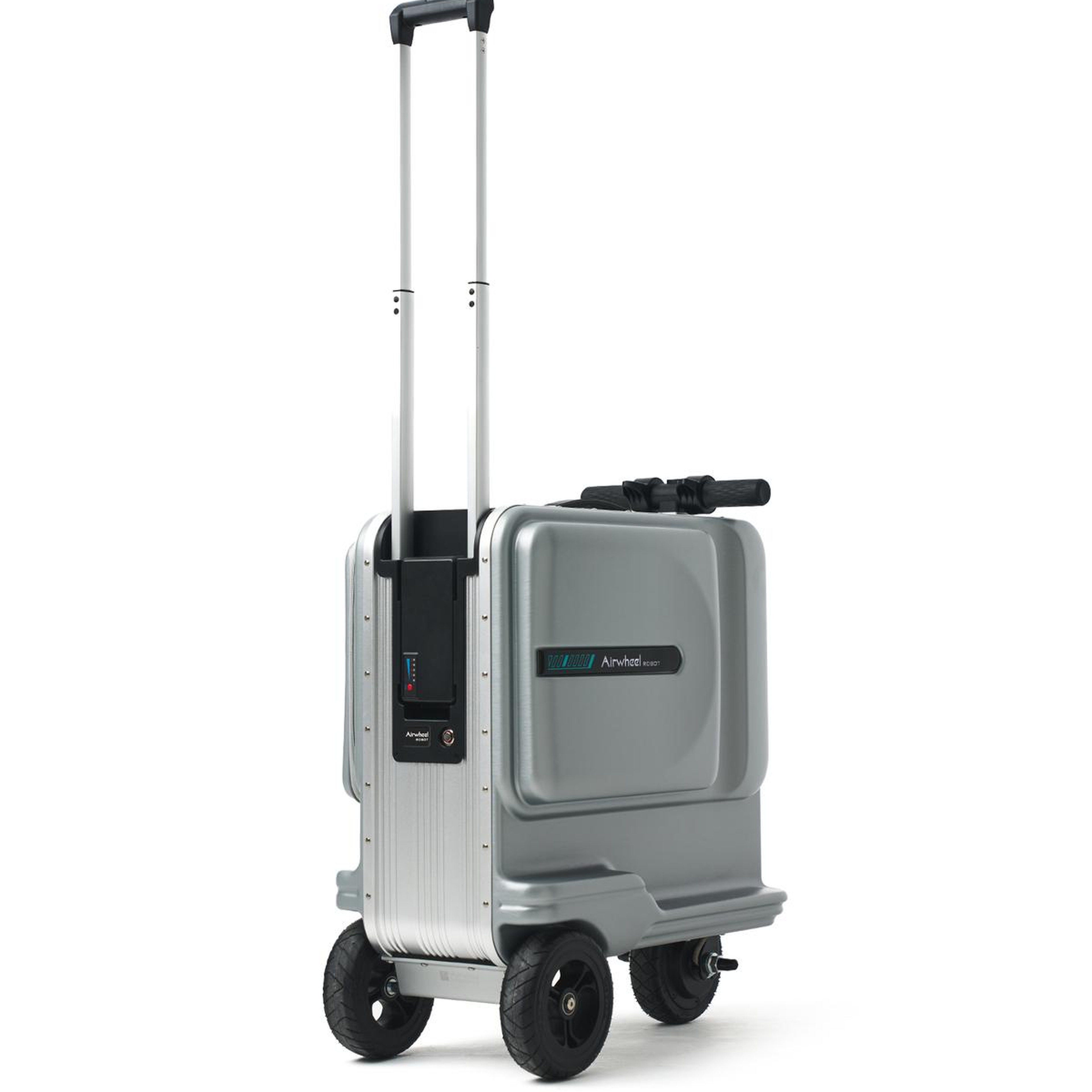 SE3T Elektrikli Binilebilir Scooter Valiz - Gri
