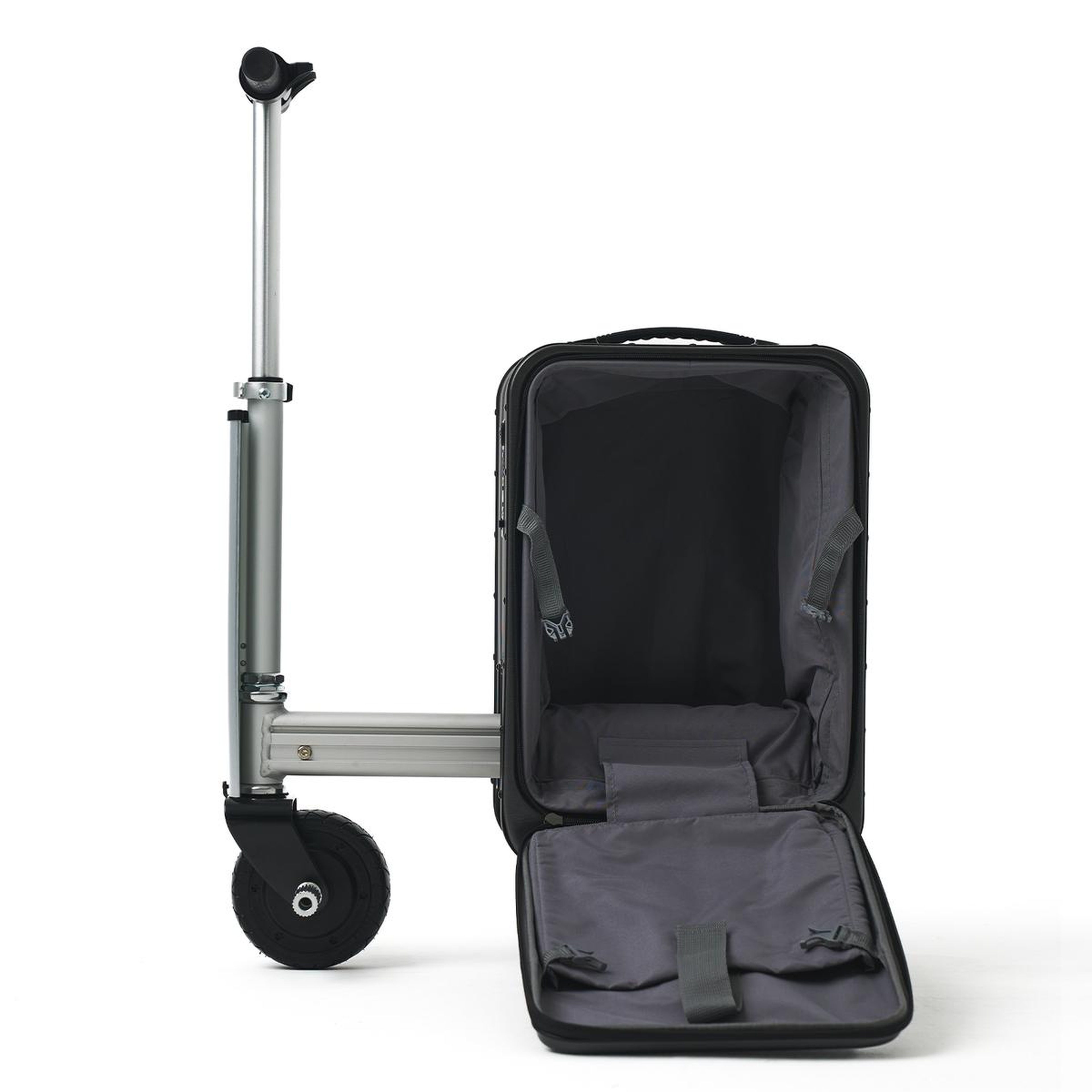 SE3S Elektrikli Binilebilir Scooter Valiz - Siyah