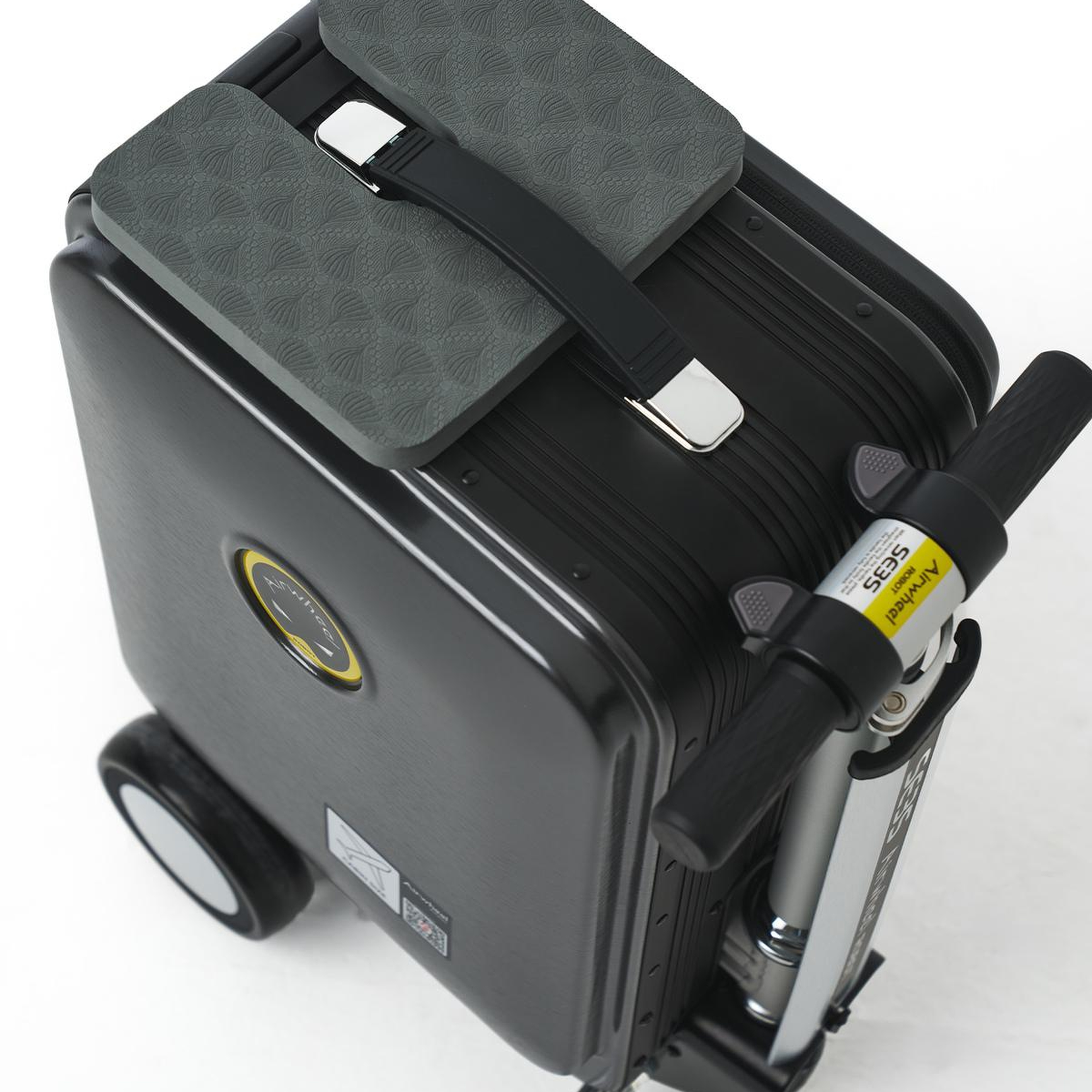 SE3S Elektrikli Binilebilir Scooter Valiz - Siyah
