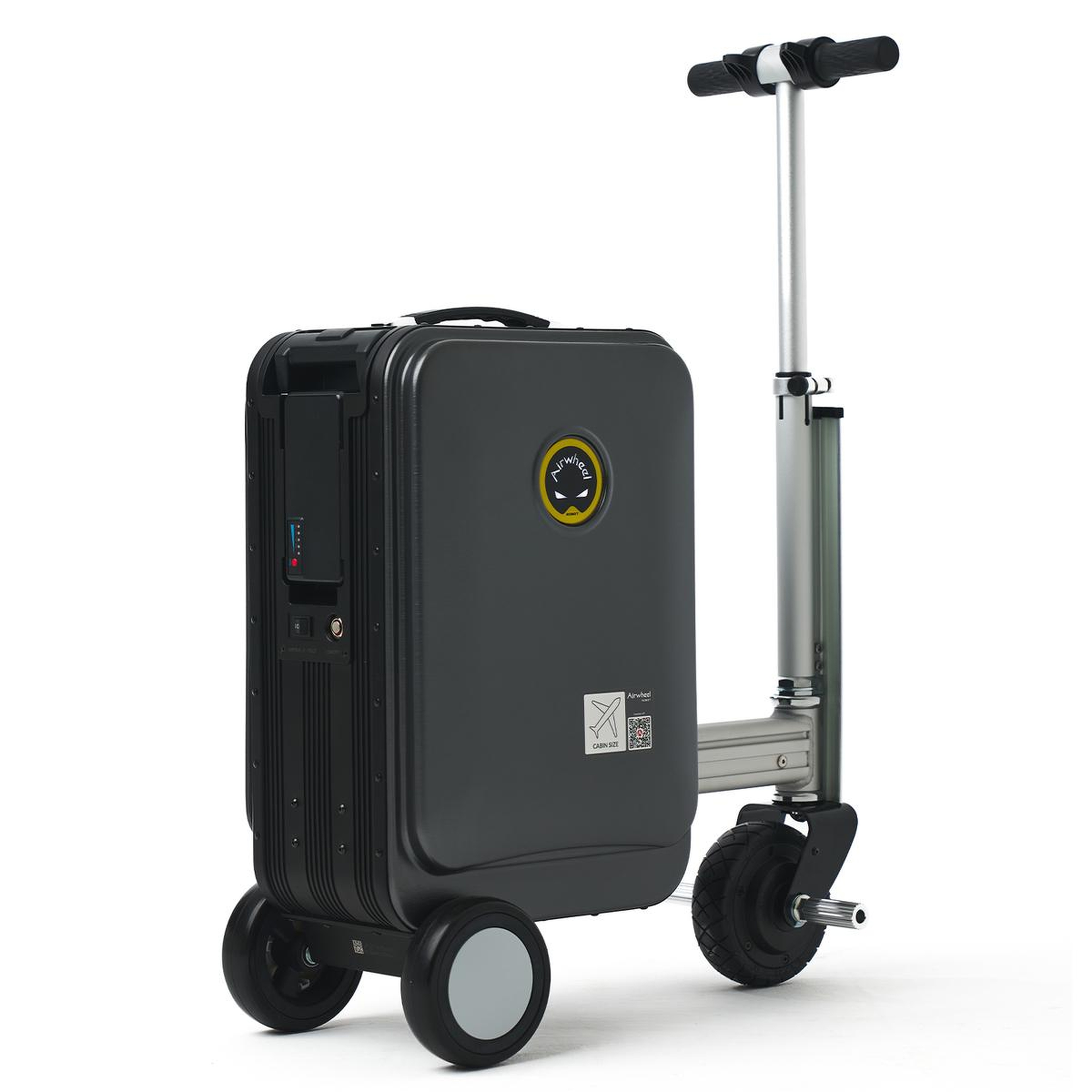 SE3S Elektrikli Binilebilir Scooter Valiz - Siyah