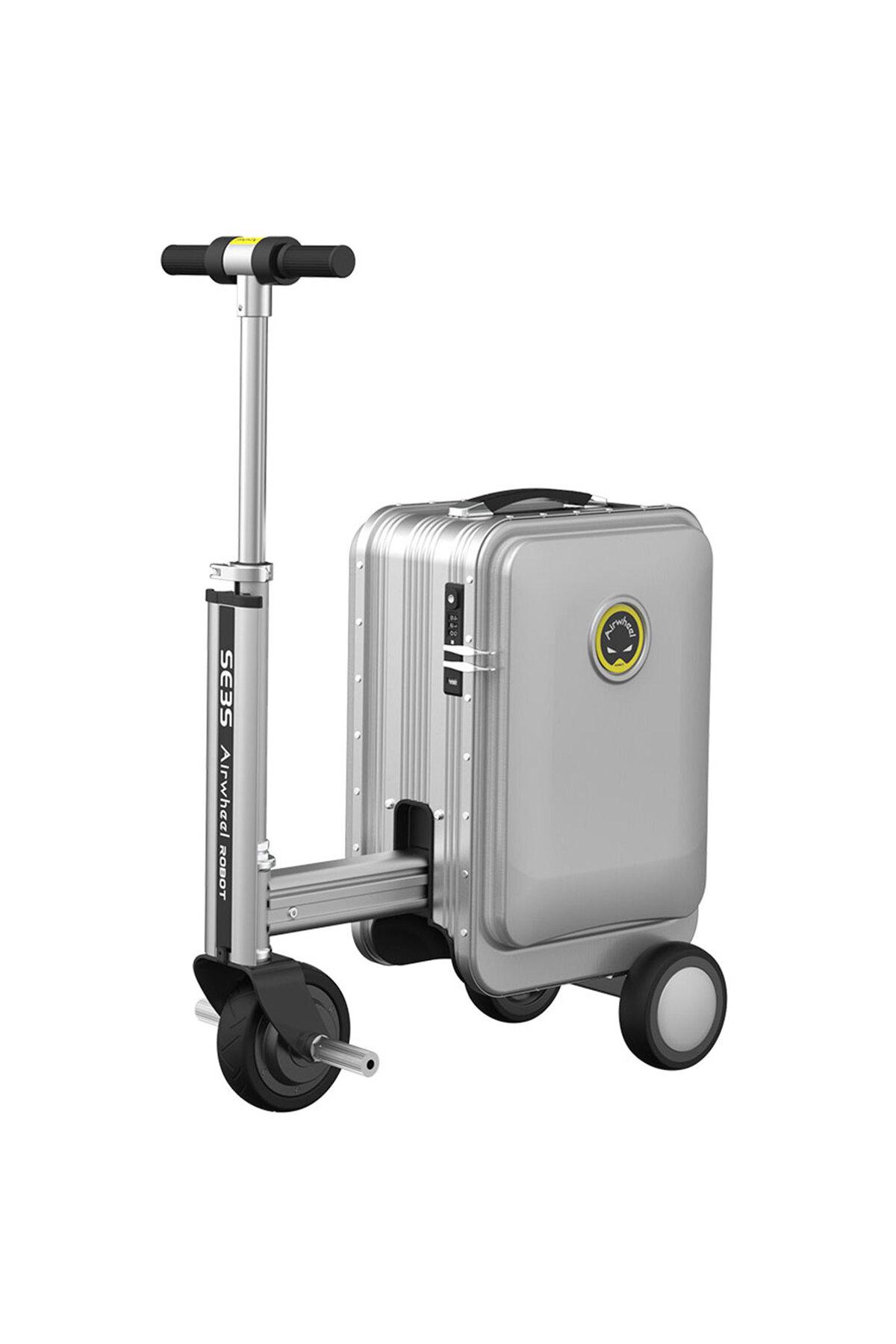 SE3S Elektrikli Binilebilir Scooter Valiz - Gri