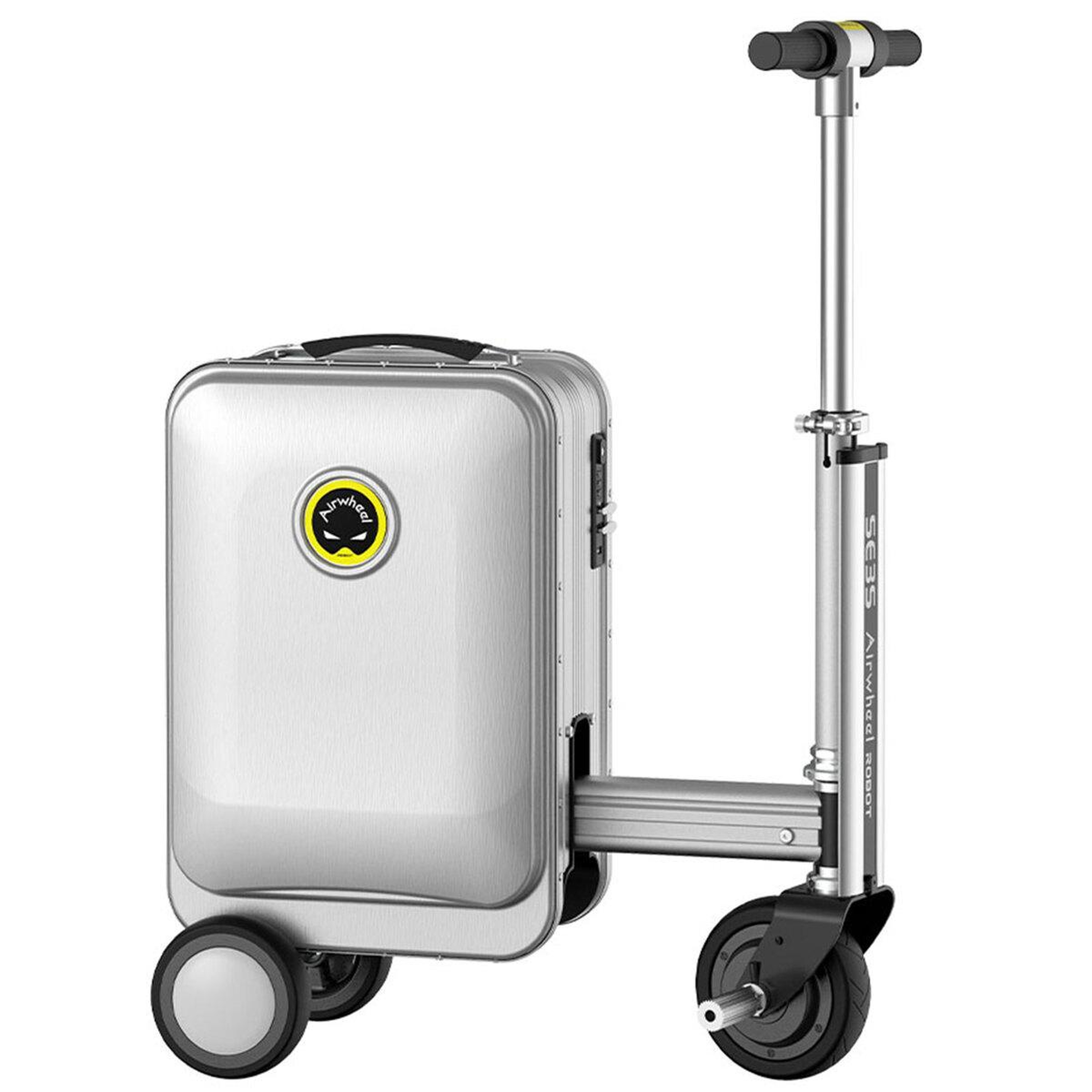 SE3S Elektrikli Binilebilir Scooter Valiz - Gri