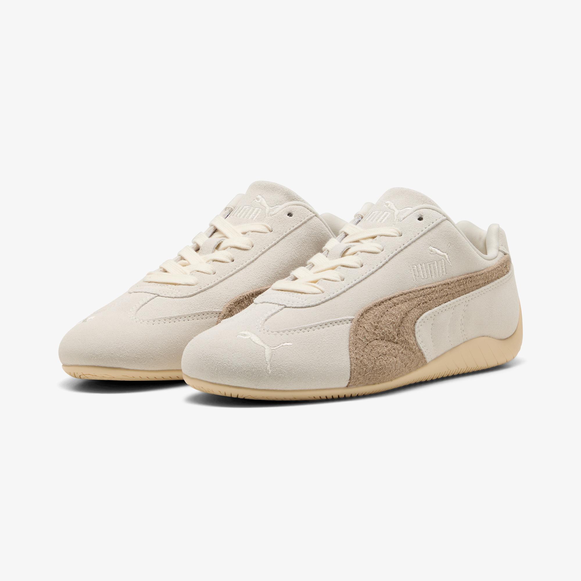 Puma Speedcat Elevated Kadın Krem Spor Ayakkabı