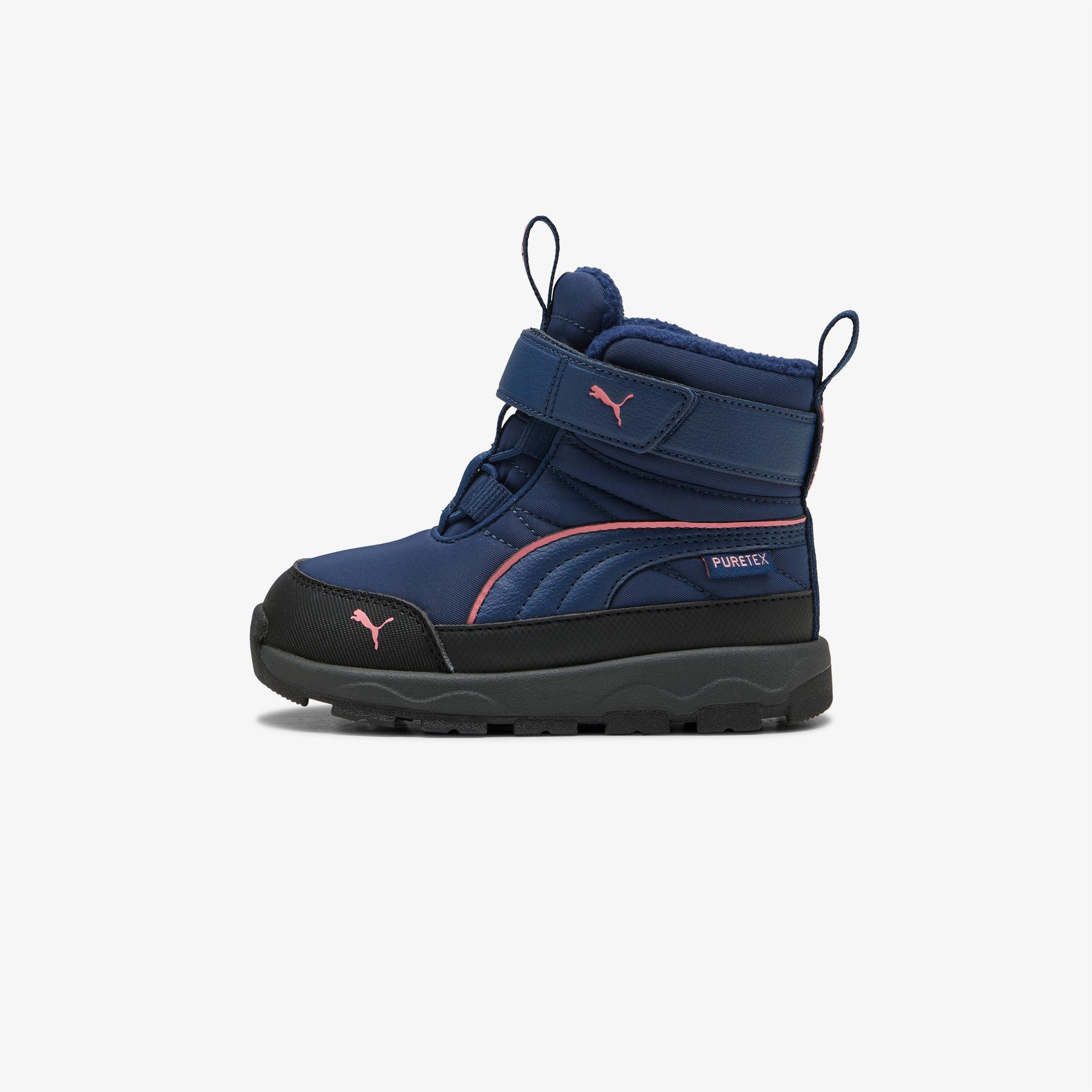 Puma Evolve Boot Purtx Bebek Mavi Spor Ayakkabı