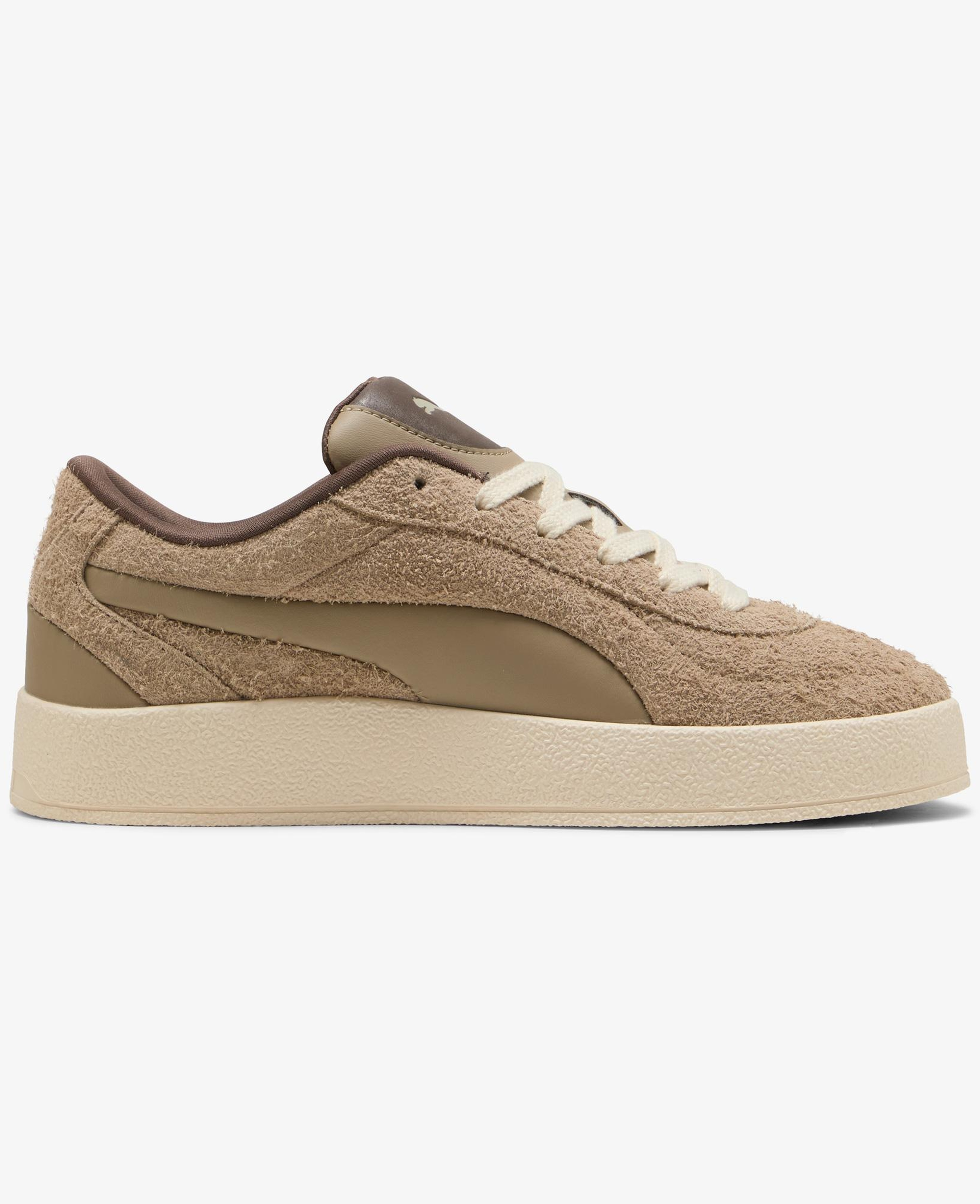 Puma CA Luxe Fuzzy Unisex Kahverengi Spor Ayakkabı