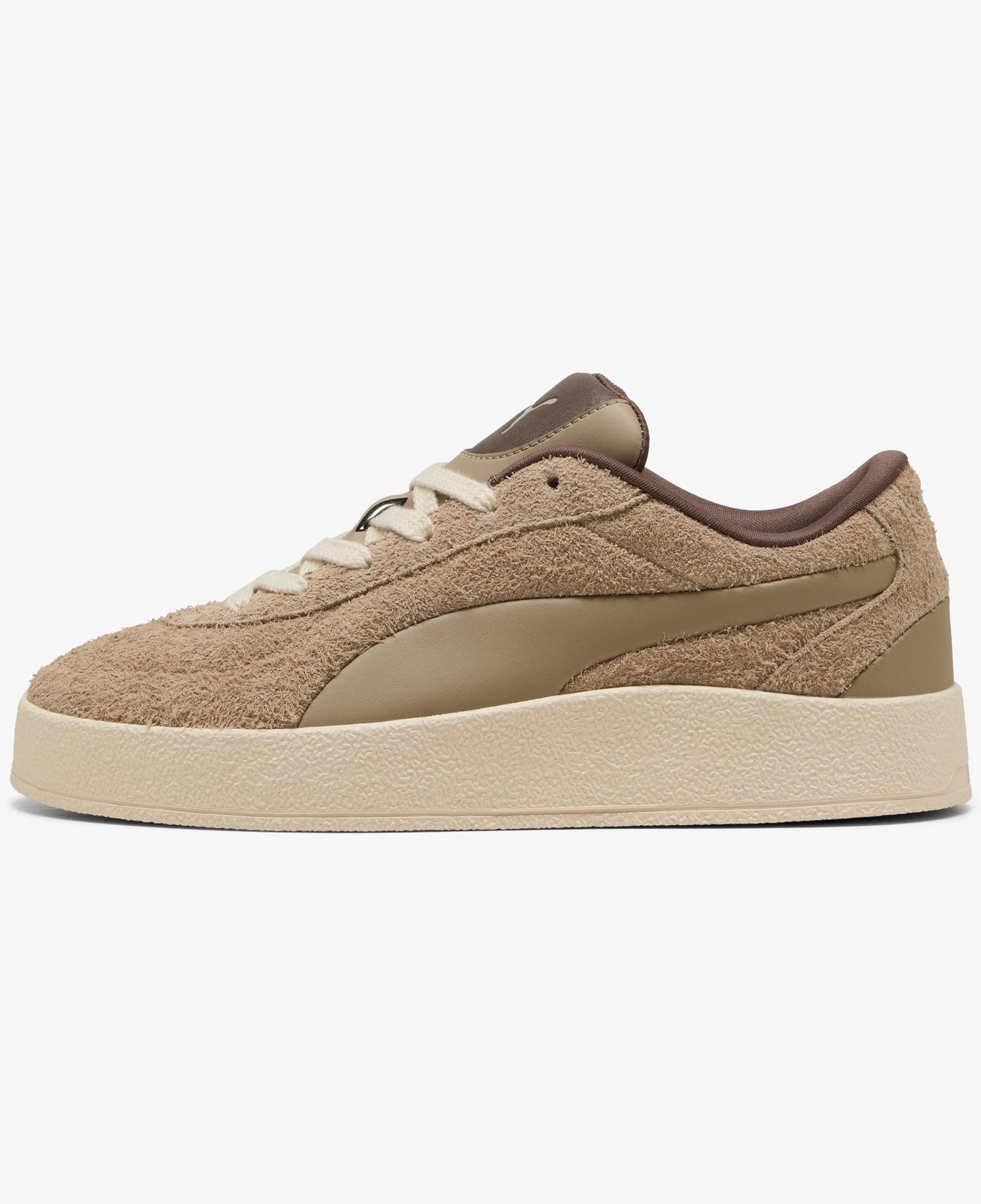 Puma CA Luxe Fuzzy Unisex Kahverengi Spor Ayakkabı