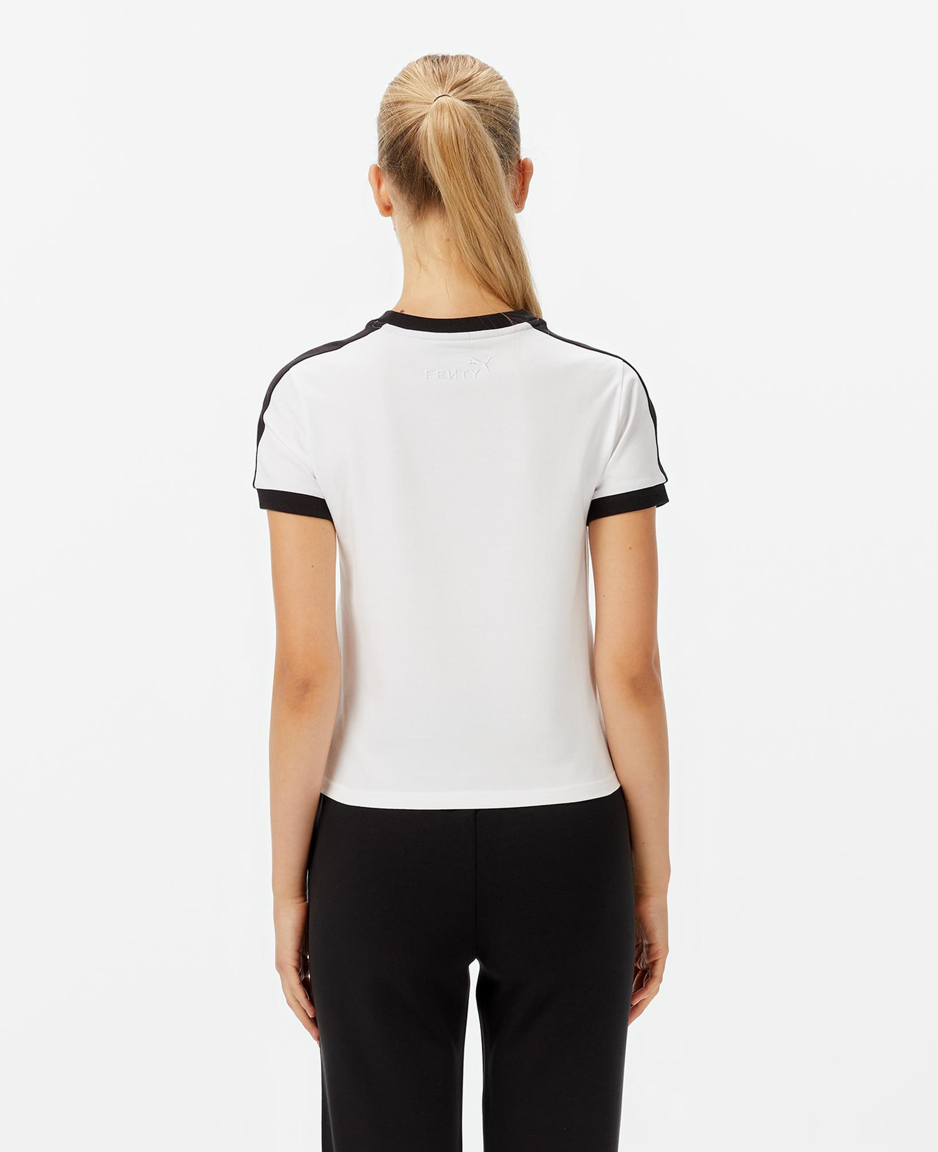 Puma x Fenty Downtown Kadın Beyaz T-Shirt