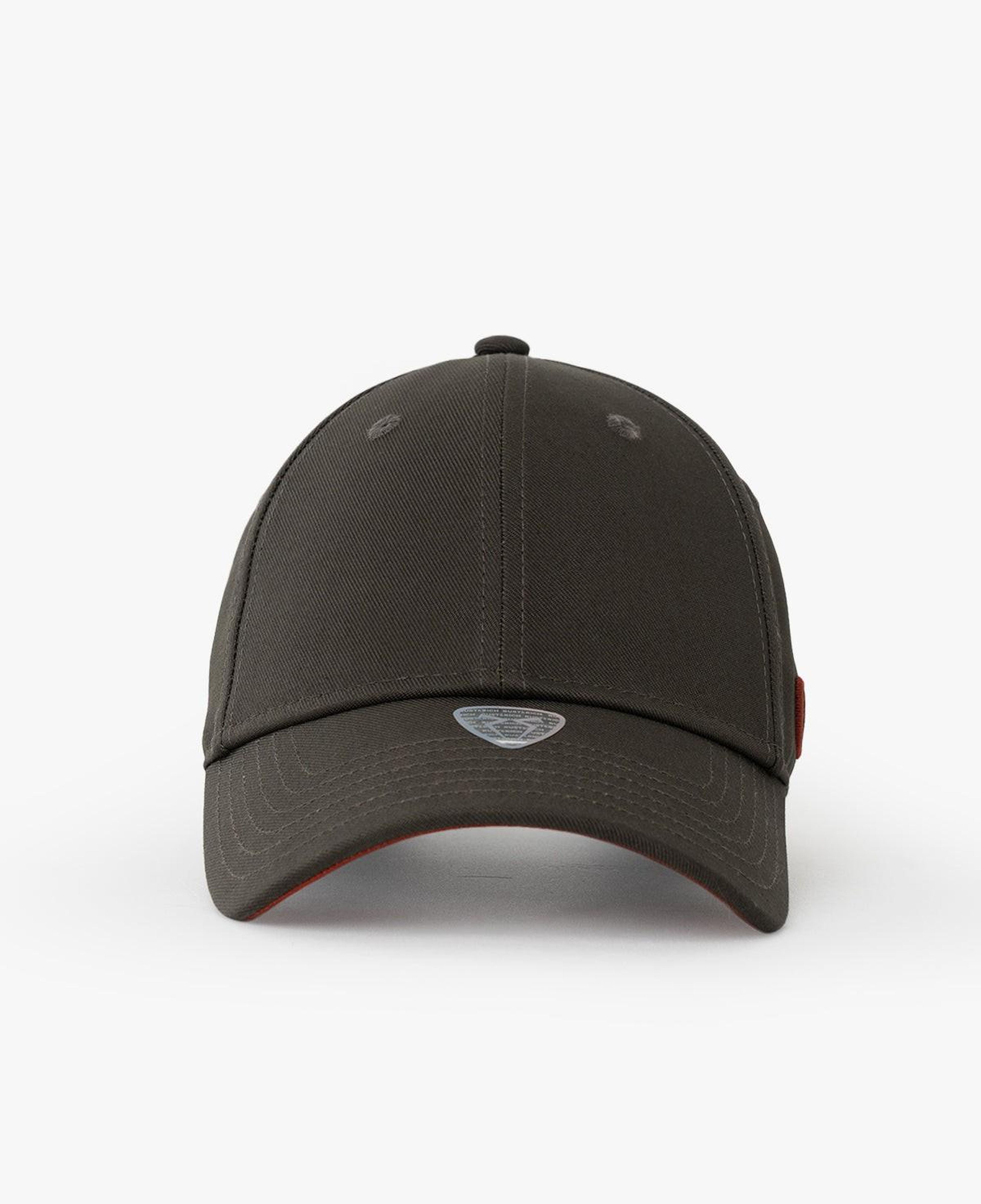 RustandRich Kadın Erkek Haki Baseball Şapka-Timeless Collection-Basic