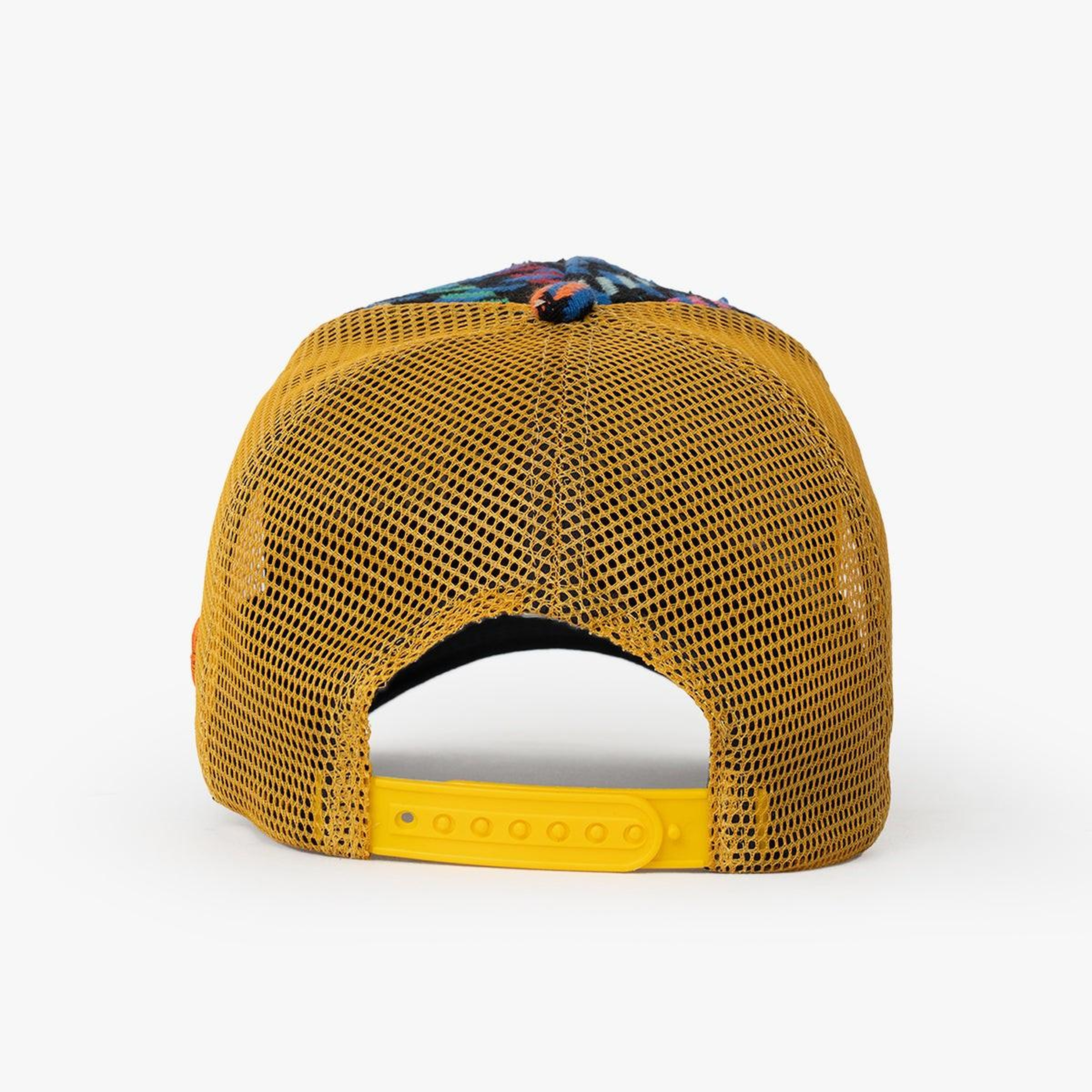 RustandRich Kadın Erkek Sarı Trucker Şapka-City's Collection-Havana