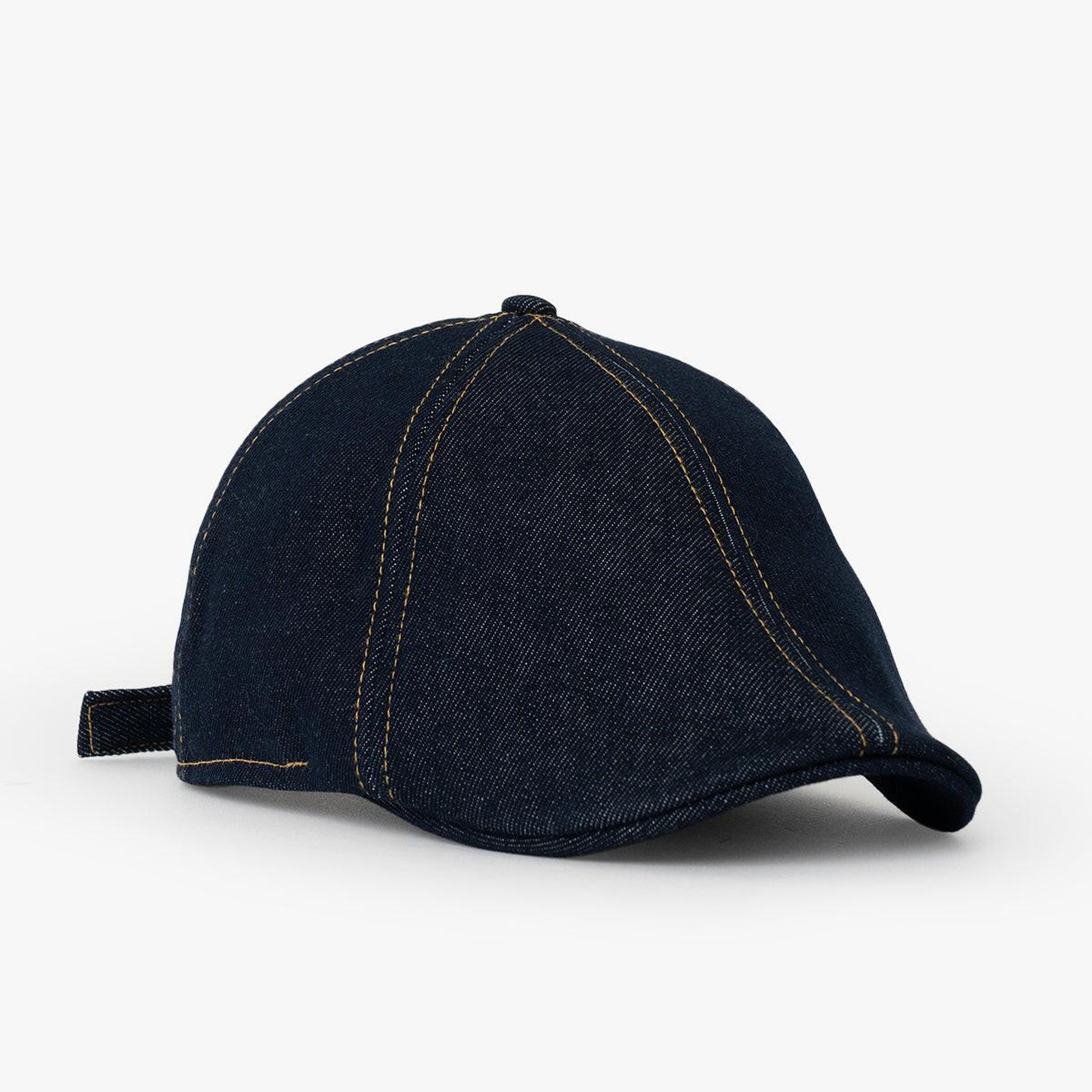 RustandRich Kadın Erkek Denim Casket Şapka-Urban Collection-Hands Off