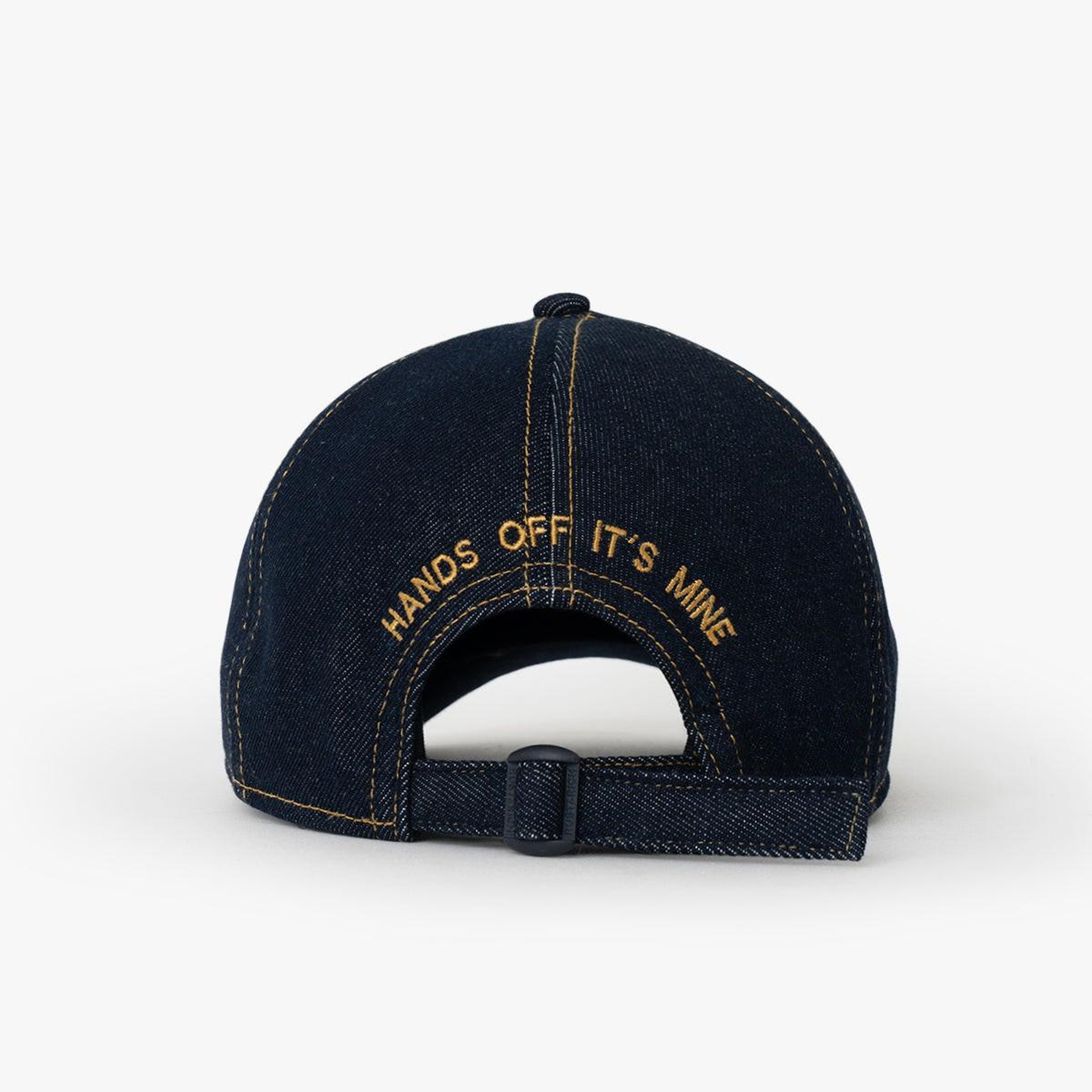 RustandRich Kadın Erkek Denim Casket Şapka-Urban Collection-Hands Off