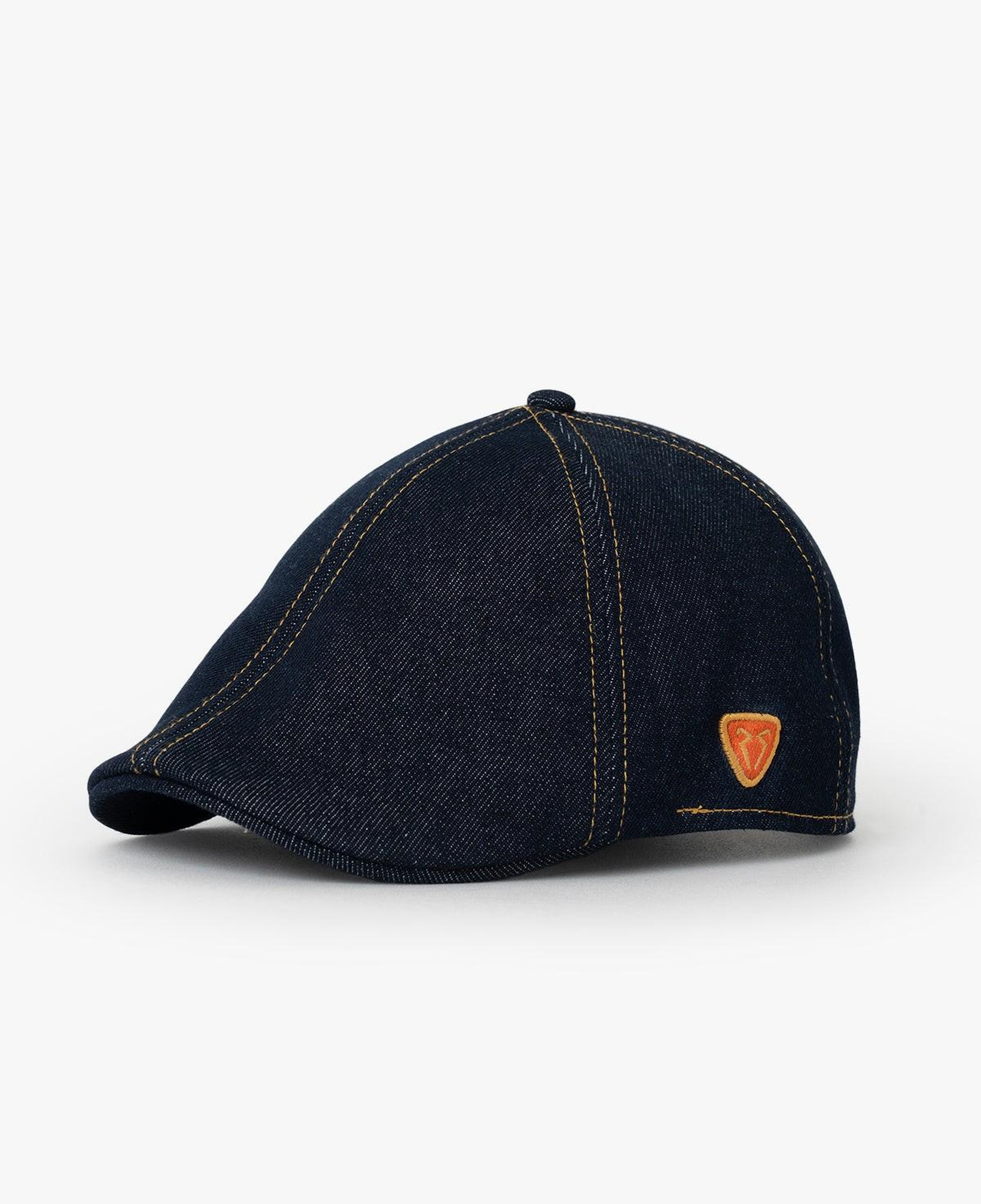RustandRich Kadın Erkek Denim Casket Şapka-Urban Collection-Hands Off