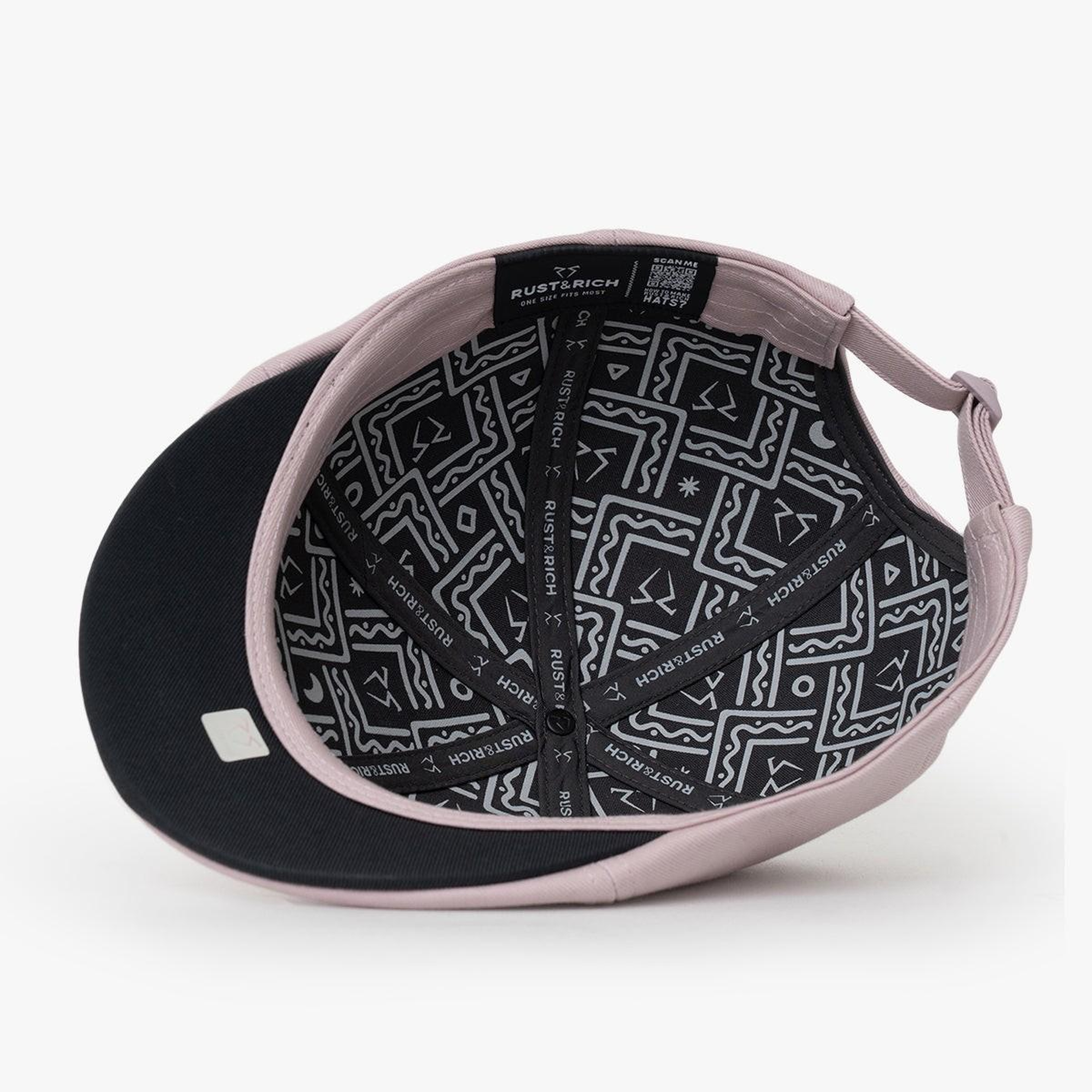 RustandRich Kadın Erkek Pudra Casket Şapka-Timeless Collection-Basic