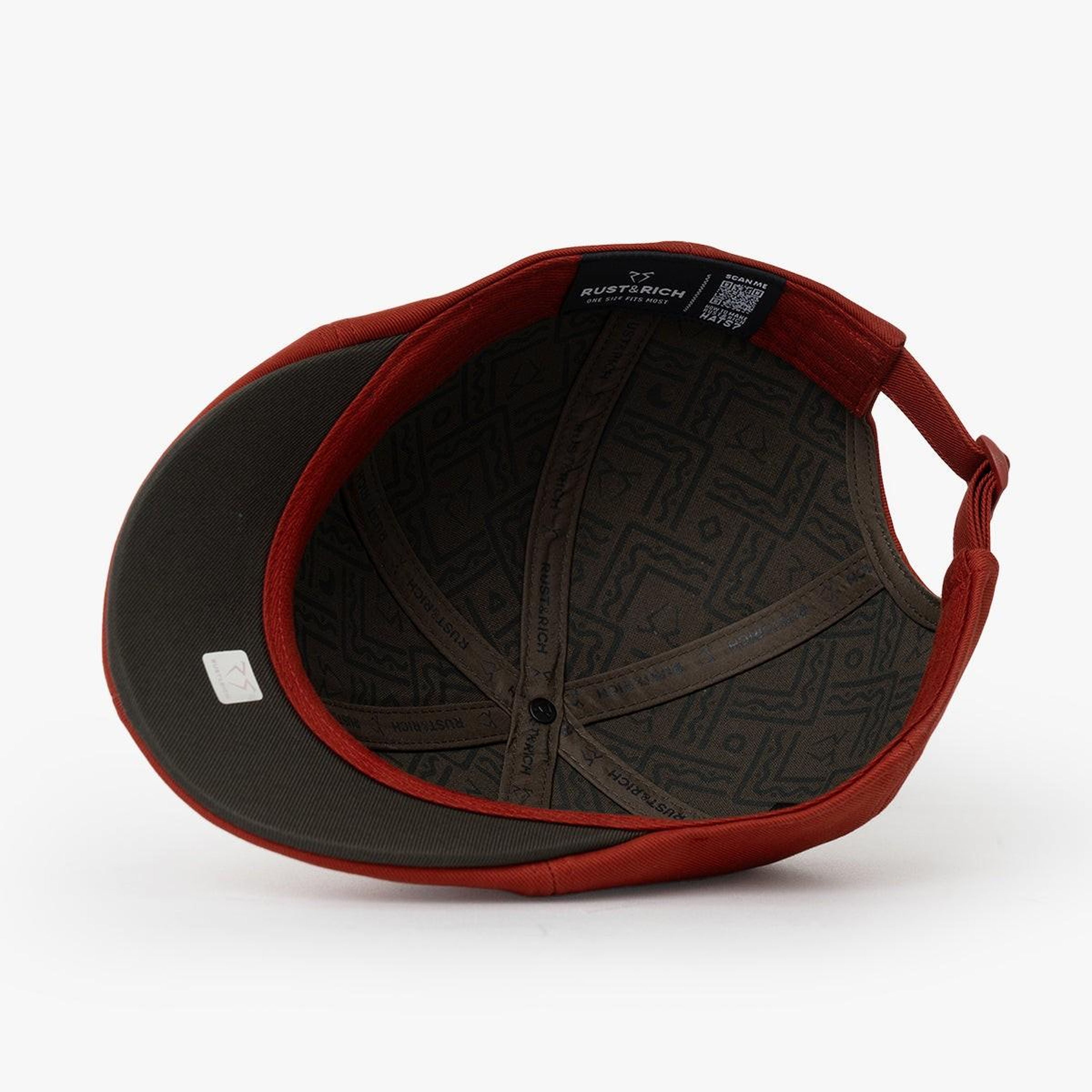RustandRich Kadın Erkek Kiremit Casket Şapka-Timeless Collection-Basic