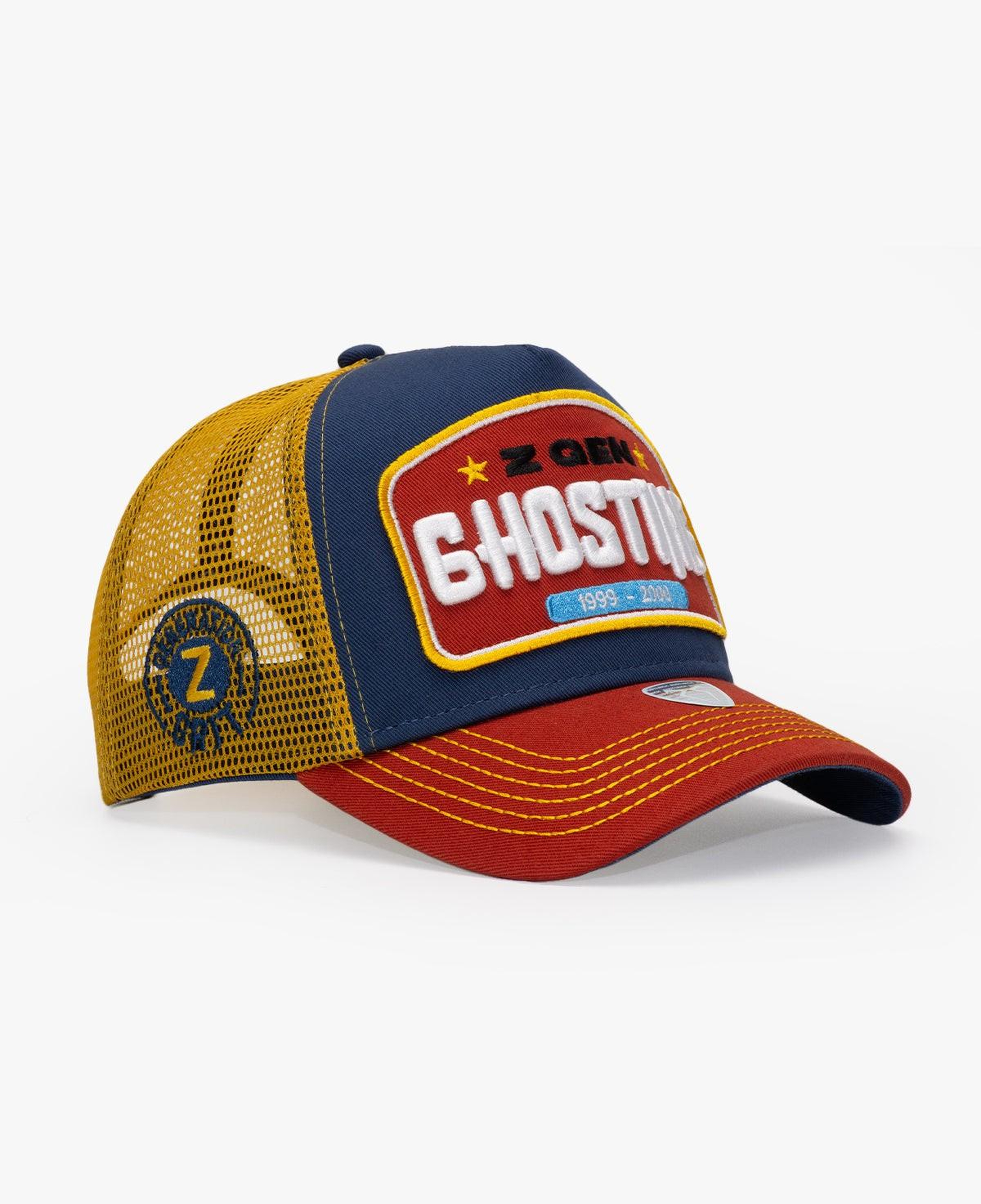 RustandRich Kadın Erkek Lacivert Trucker Şapka-Generation Collection-Ghosting