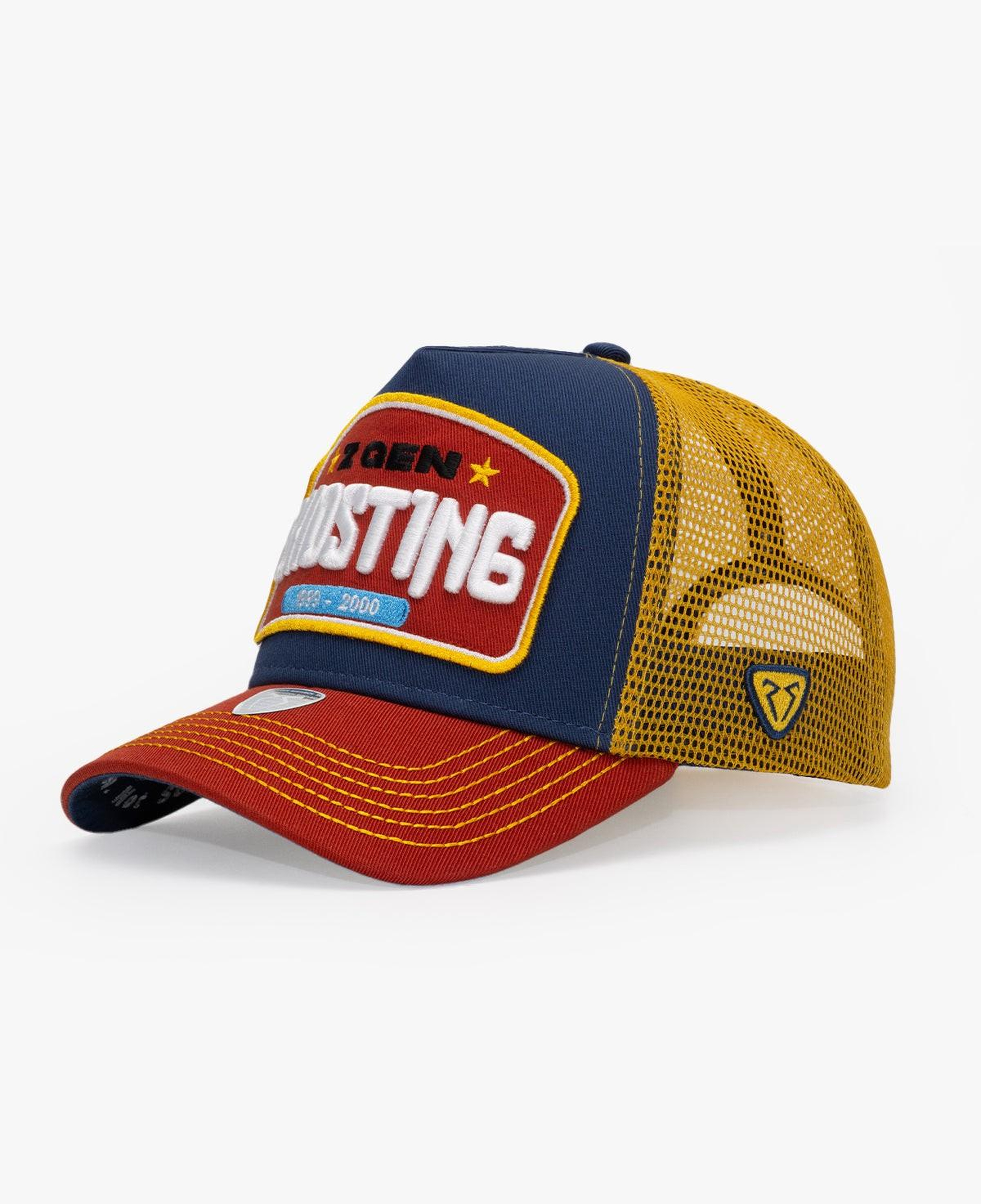 RustandRich Kadın Erkek Lacivert Trucker Şapka-Generation Collection-Ghosting