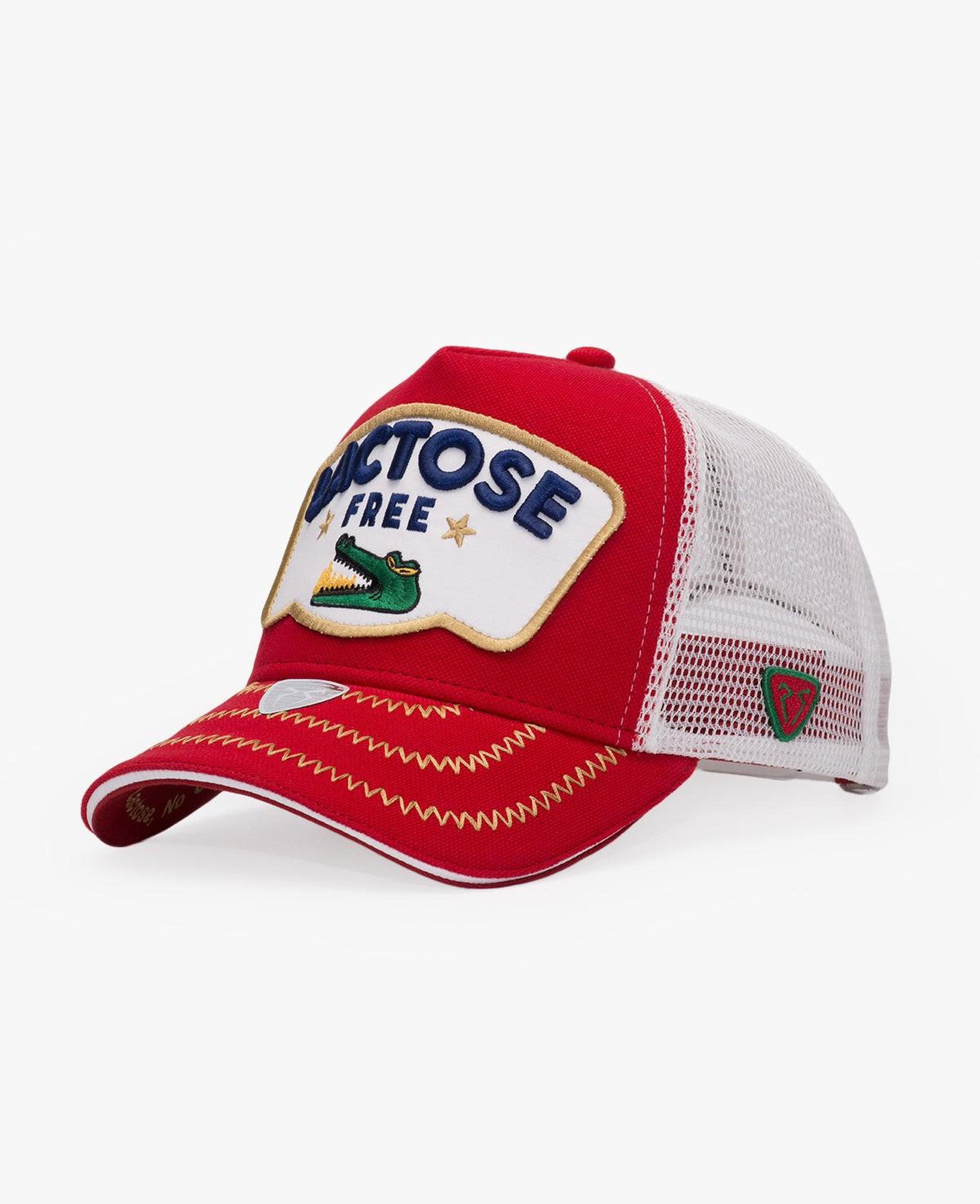 RustandRich Kadın Erkek Kırmızı Trucker Şapka-Urban Collection-Lactose Free