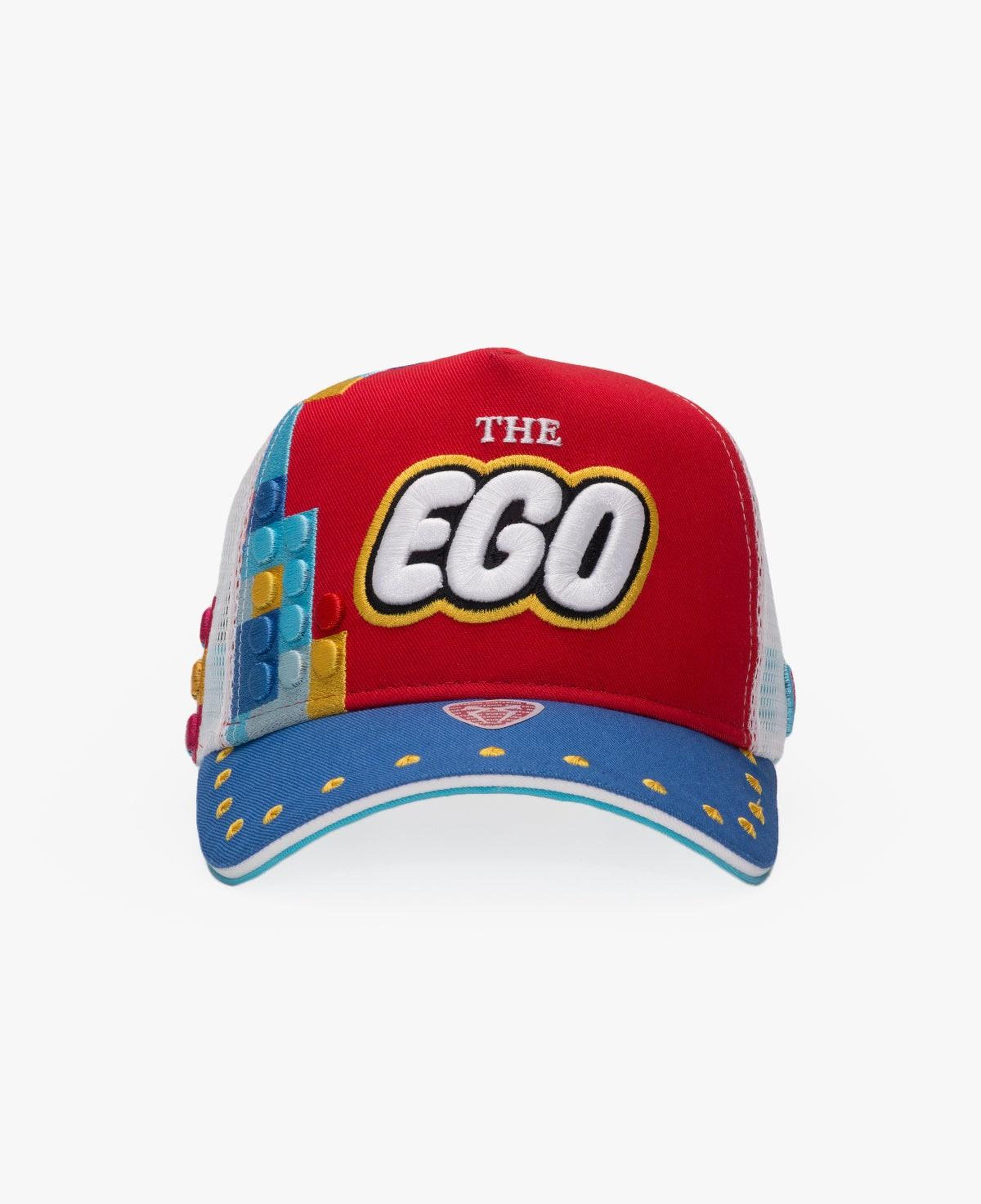 RustandRich Kadın Erkek Kırmızı Trucker Şapka-Urban Collection-Ego